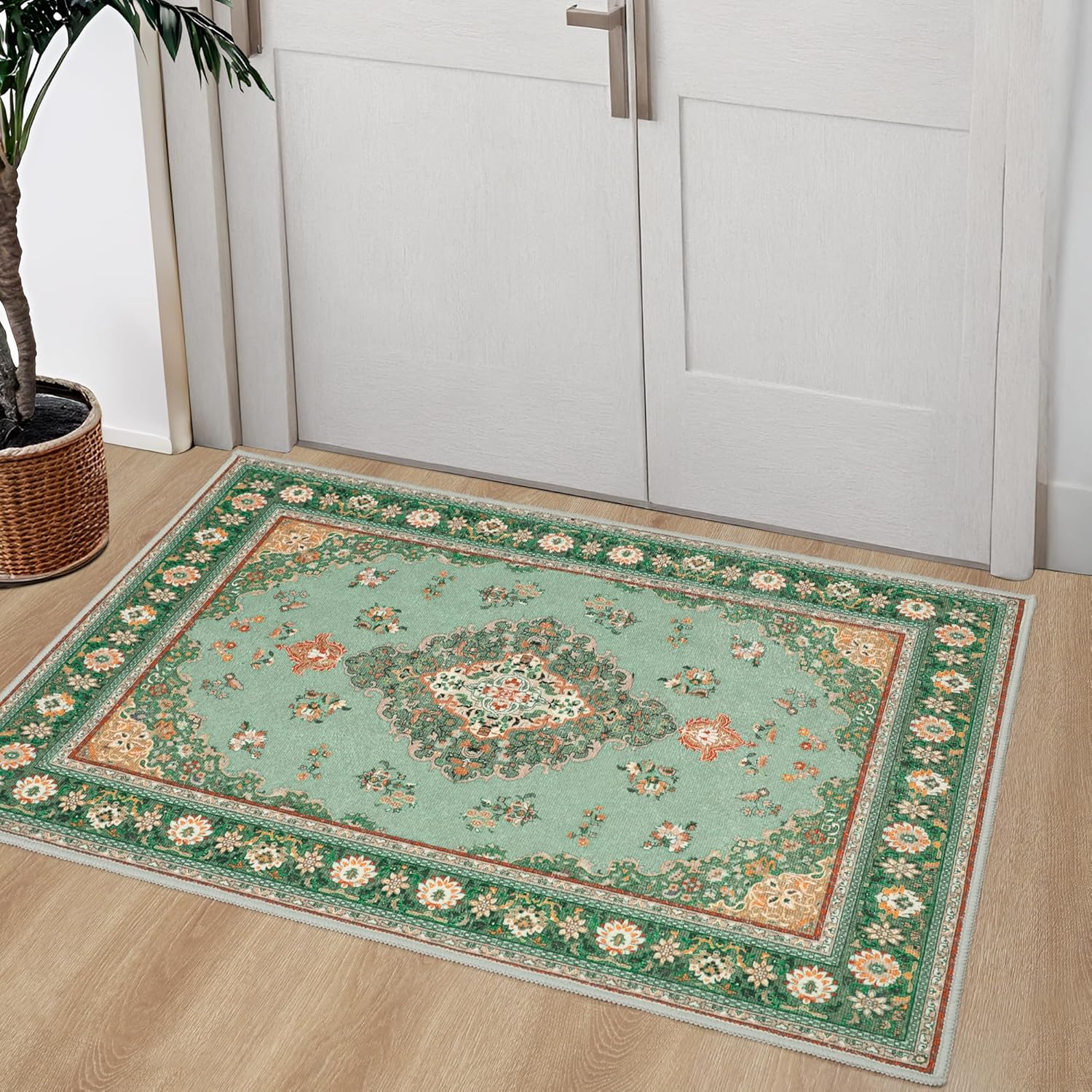 Tepook Small Rugs for Entryway, Front Door Mats Indoor Entrance Rugs, Kitchen Ru...