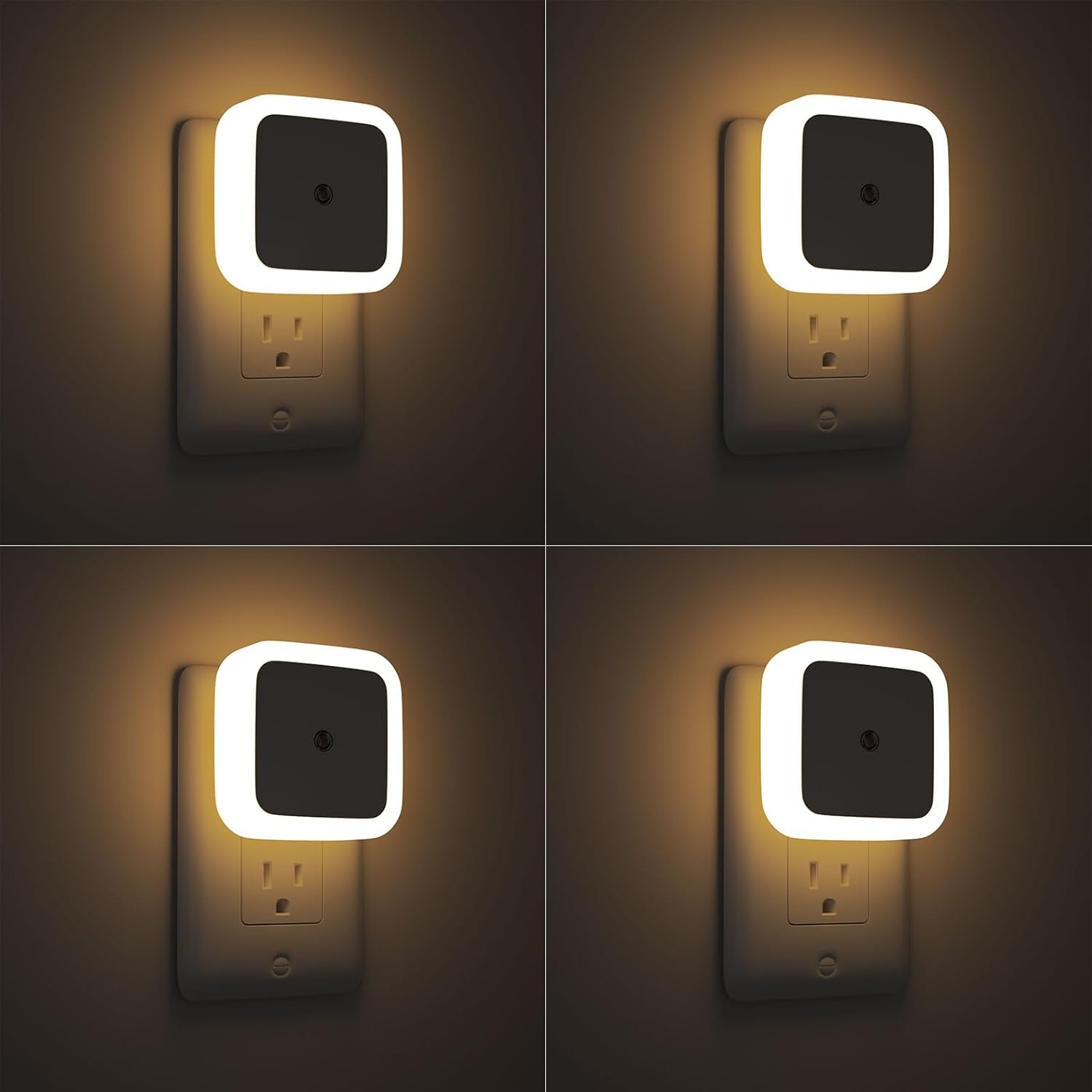 Sujeet Night Light, Night Lights Plug into Wall 4-Pack, Nightlight Plug in Night...