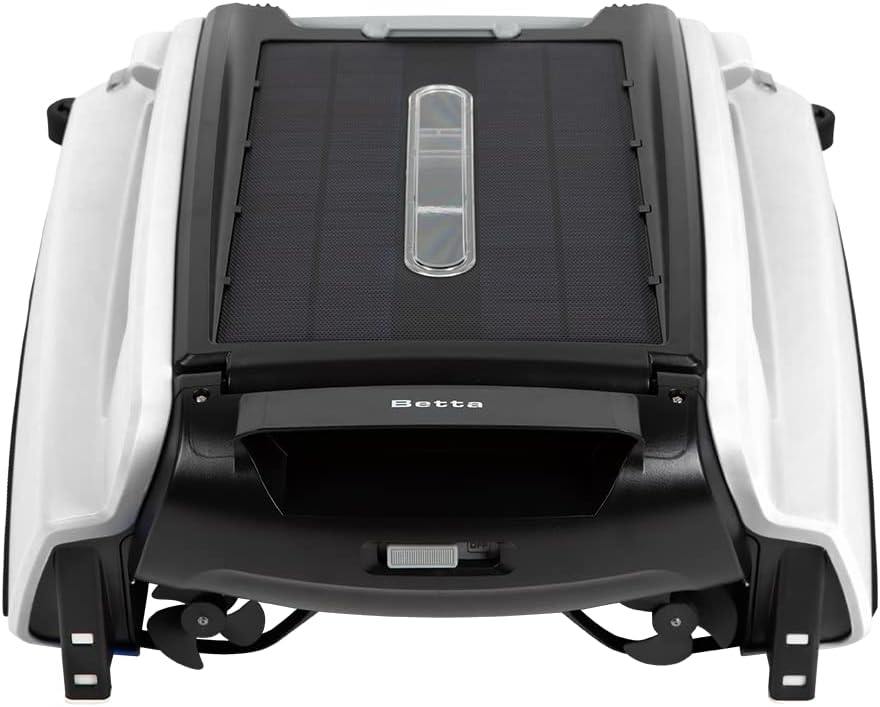 Betta SE Solar Powered Automatic Robotic Pool Surface Skimmer Cleaner with 30-Ho...