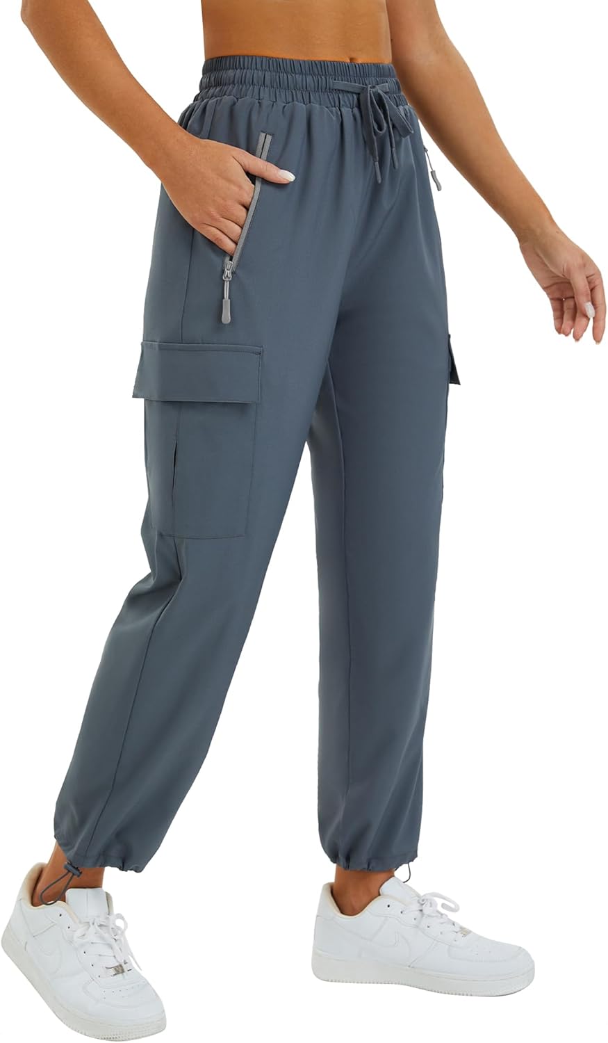FARUNGS Quick Dry Cargo Pants Lightweight Tactical Hiking Pants with 5 Pockets f...