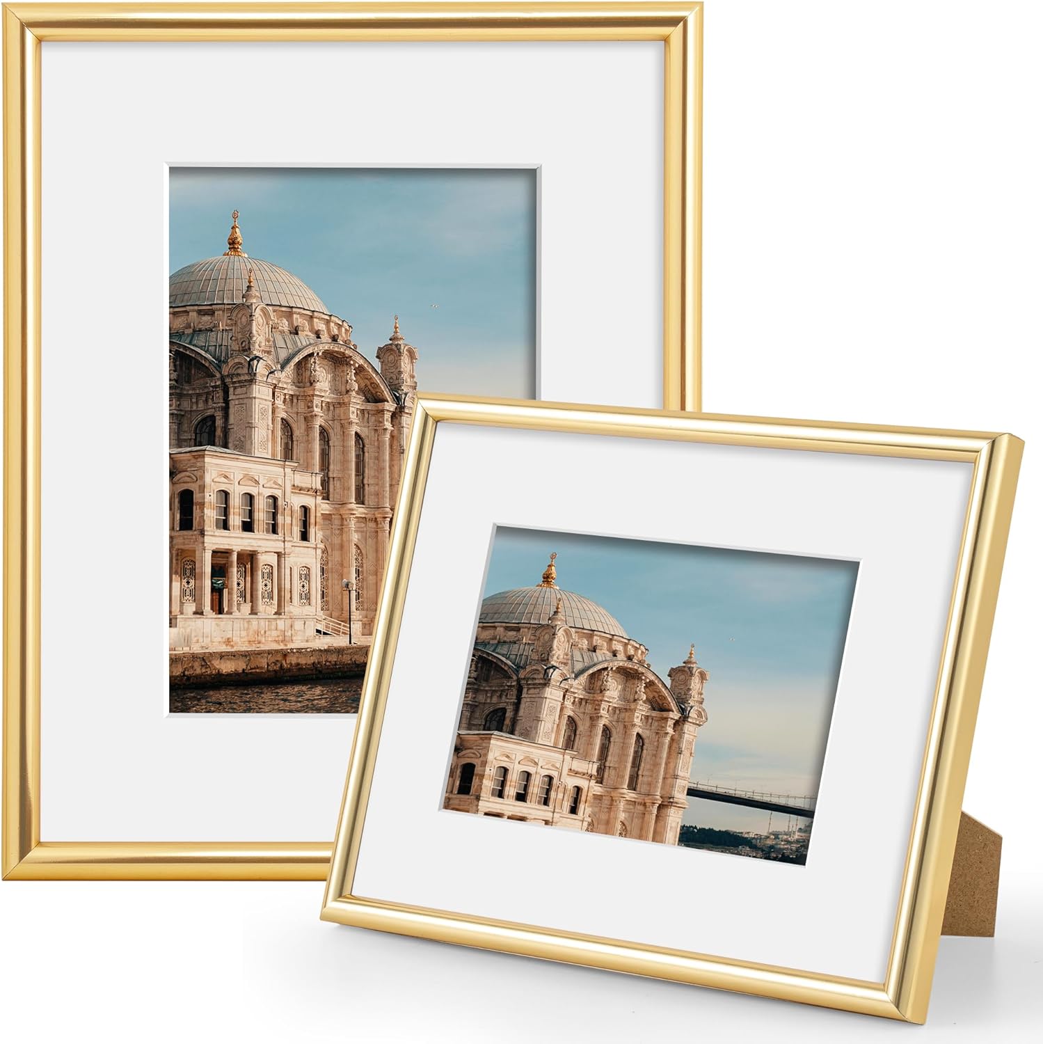 8x10 Picture Frame - 8x10 Picture Frame with Mat for 5x7, 8 x 10 Photo Frame, 8x...
