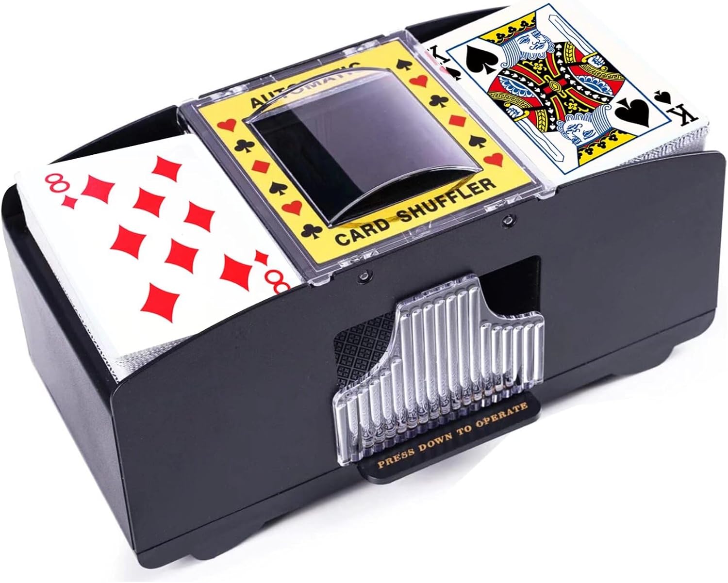 Automatic Card Shuffler, Battery Operated Card Dea...