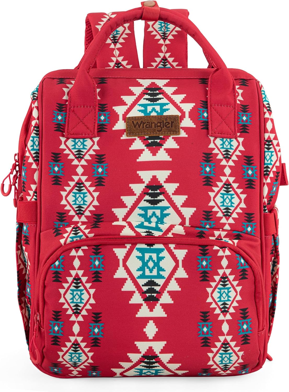 Montana West x Wrangler Aztec Travel Backpack Western Baby Bag Multi-Function Ba...