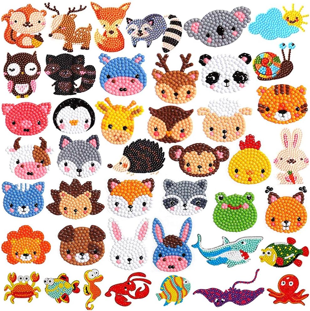 Labeol Diamond Art Kits for Kids Boys and Girls Ages 6-8-10-12 Easy to DIY Creat...
