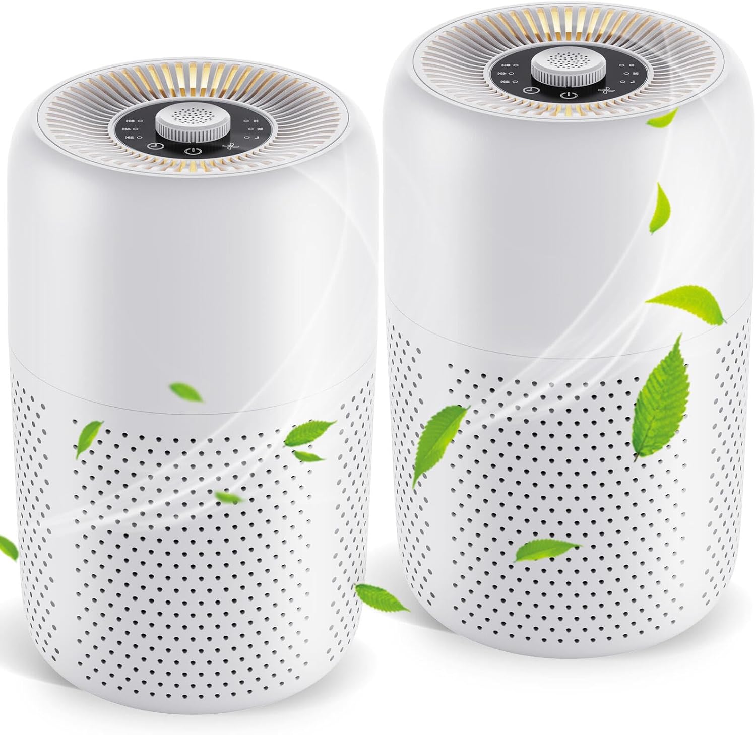 2 Pack TPLMB Air Purifiers for Bedroom H13 HEPA Filter,Fragrance for Better Slee...