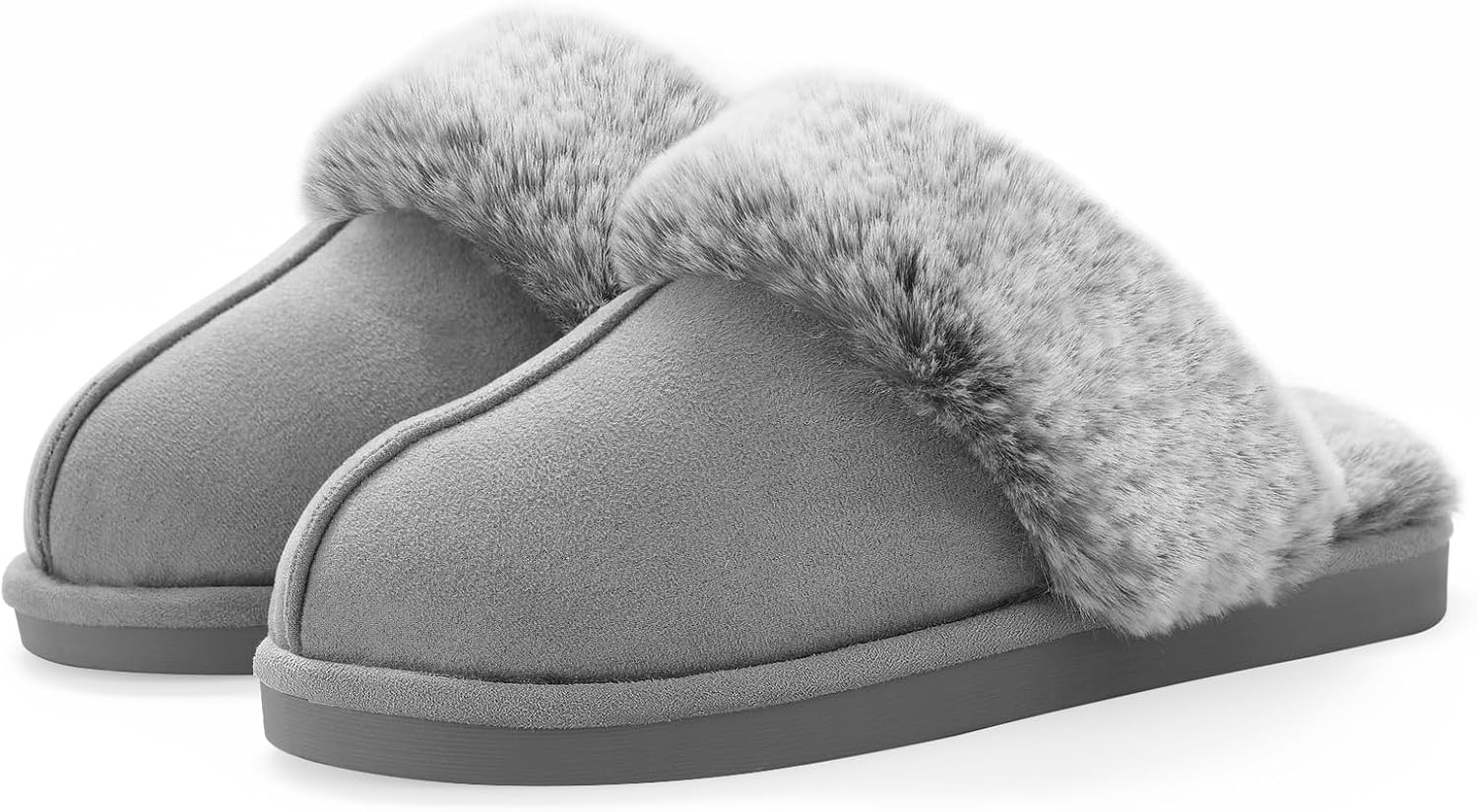 Cozyfurry Womens Slipper Fuzzy Fluffy House Slippers Faux Fur Cozy Warm Soft Ind...