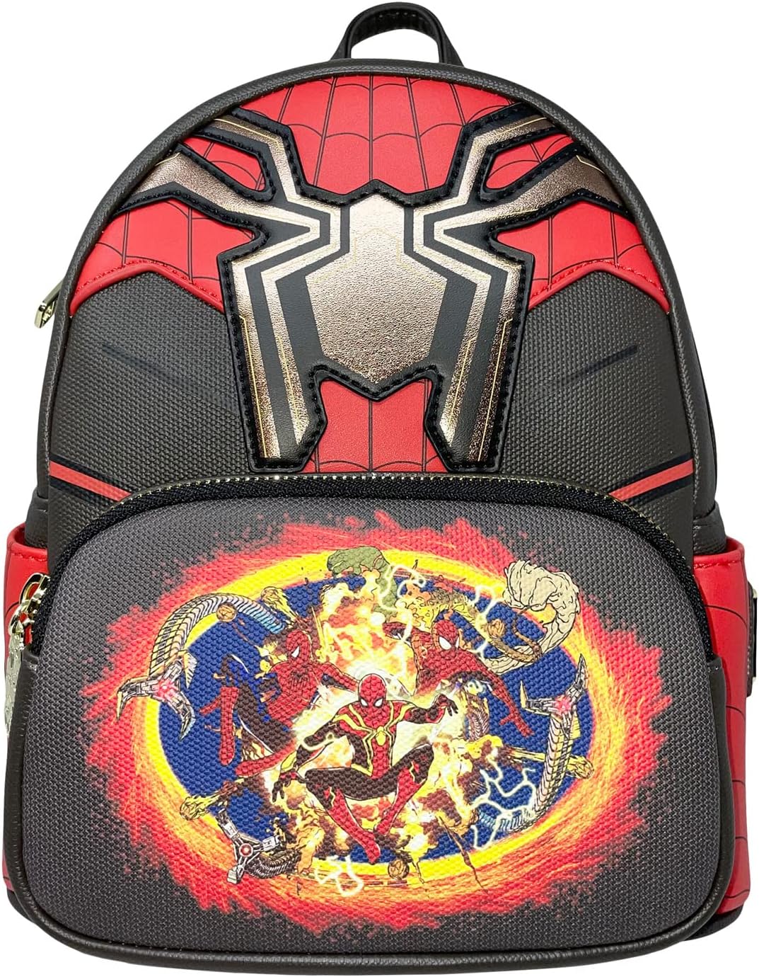 Loungefly Spiderman No Way Home Marvel Comics Cosplay Womens Double Strap Should...