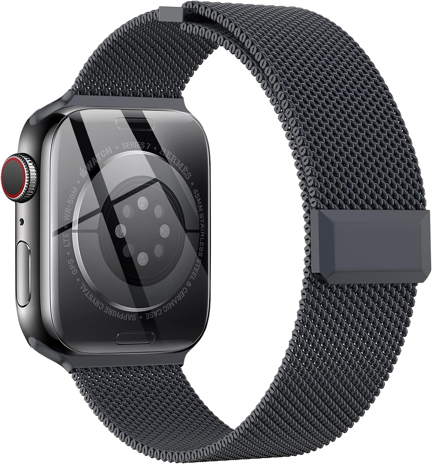EPULY Compatible with Apple Watch Band 38mm 40mm 41mm 42mm(Series 10),Stainless...