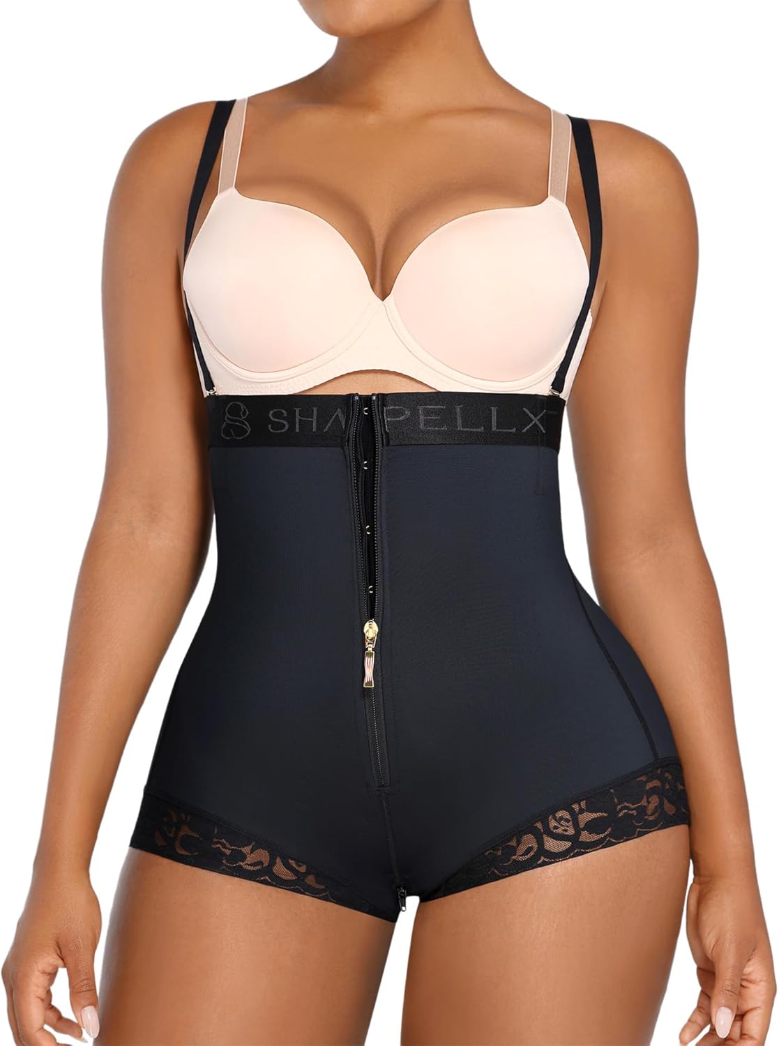 SHAPELLX Shapewear Tummy Control Butt Lifter Panties Faja Body Shaper for Women...