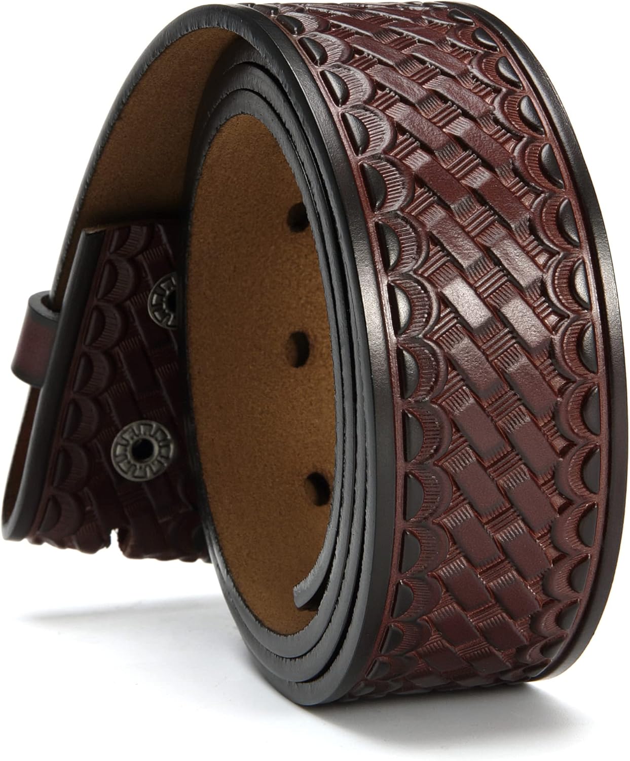 CHAOREN Western Belts for Men without Buckle - Cowboy Belt 1.5" Full Grain Leath...