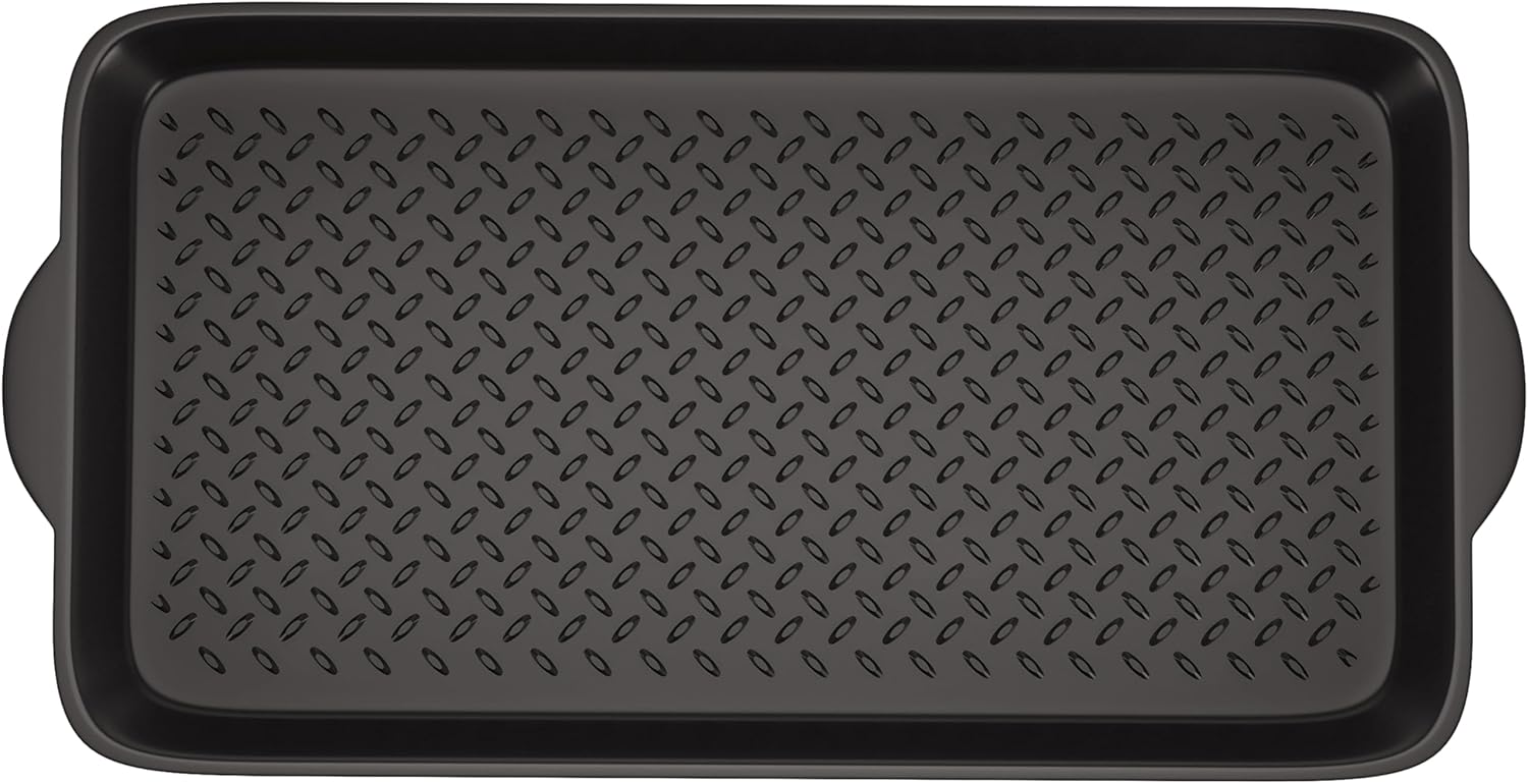 Matace 1 Pack Rubber Small Boot Tray for Entryway,Boot Mat,Shoe Tray,Shoe Mat fo...