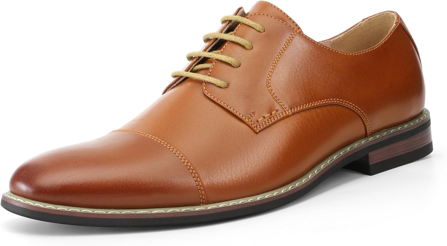 Bruno Moda Italy Men's Prince Classic Modern Formal Oxford Wingtip Lace Up Dress...