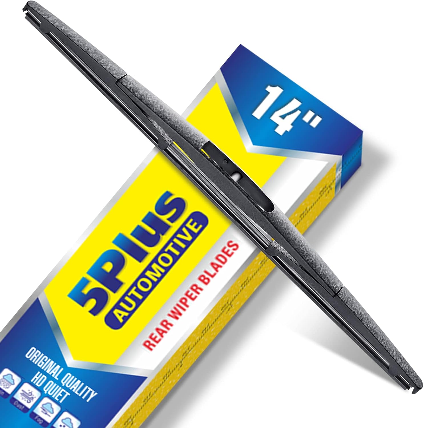 5 PLUS® 14 Inch Rear Wiper Blade Replacement for Subaru Forester 2022-2006 Ascen...
