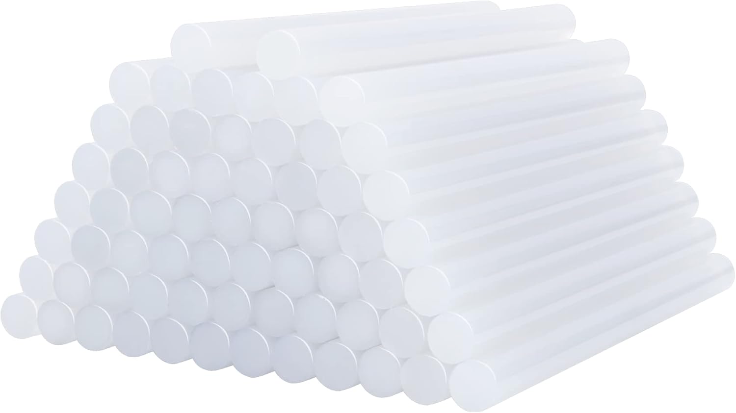 JelKen Hot Glue Sticks | 7mm x 100mm | 100pcs | Hot Melt Glue Gun Sticks for Hot...