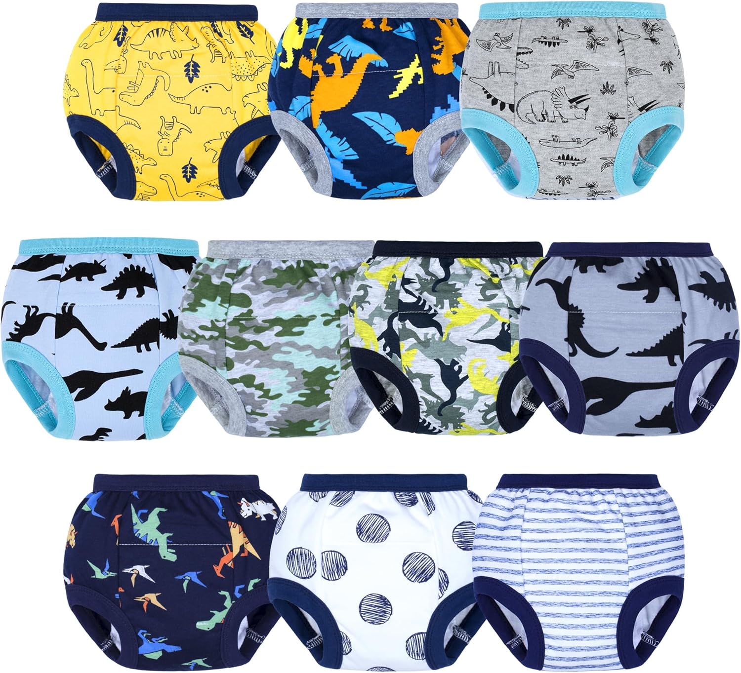 BIG ELEPHANT Potty Training Underwear - 10 Pack, 1...