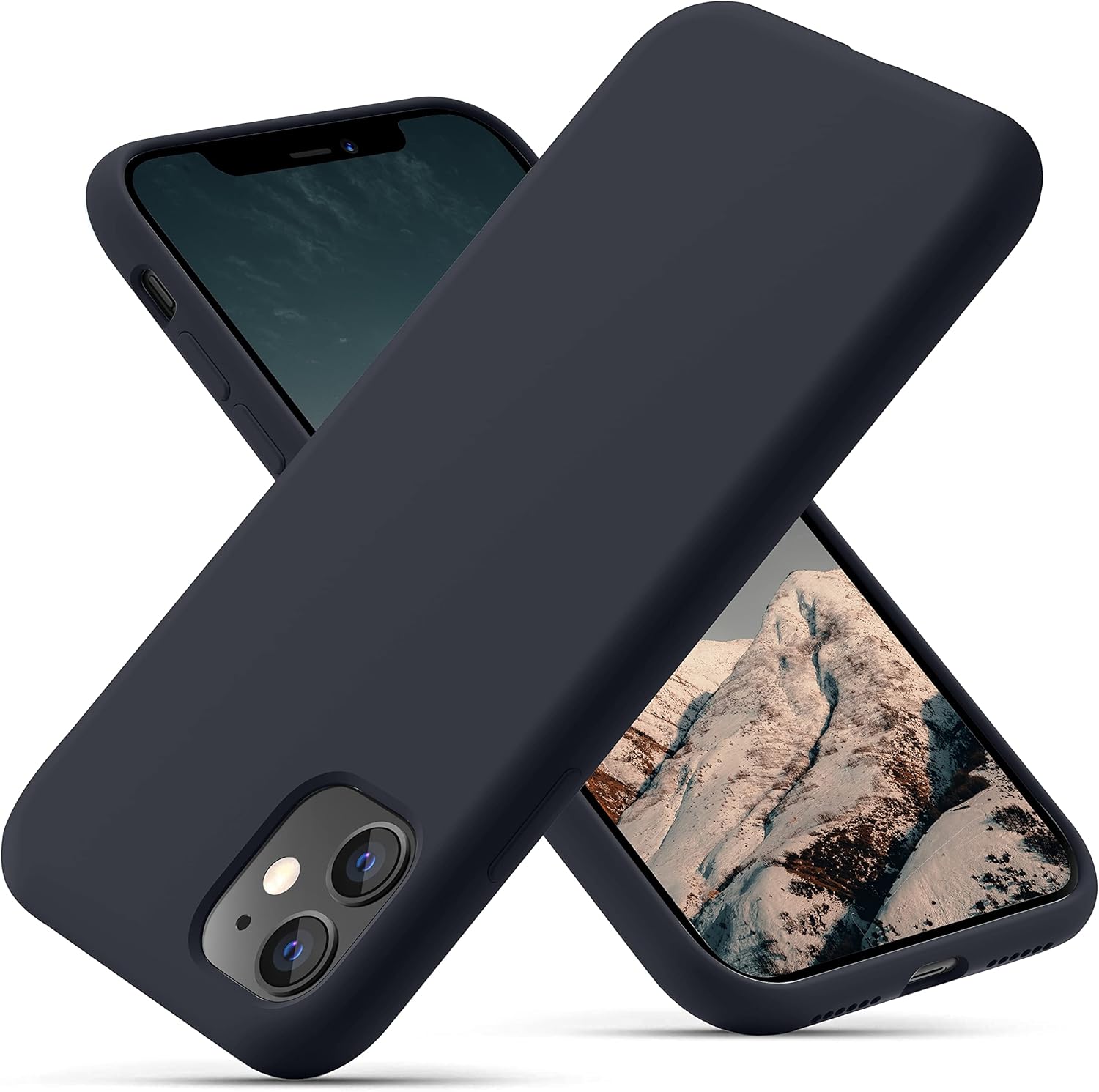 OitiYaa Silicone Case Compatible with iPhone 11 Case 6.1 Inch, Soft Ultra Slim P...