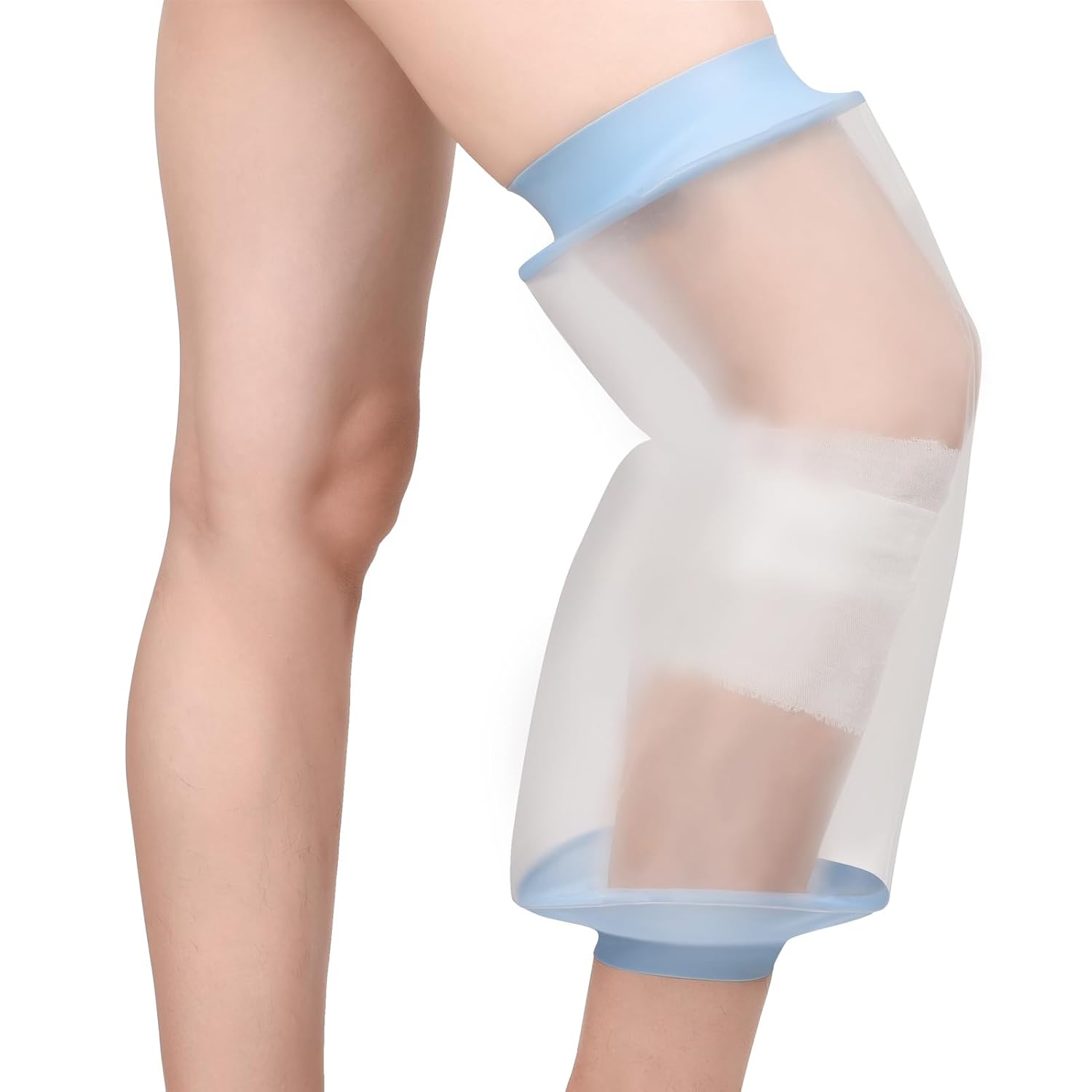 Fasola Cast Cover Knee Adult for Showering, Reusable Cast, Dressing and Bandage...