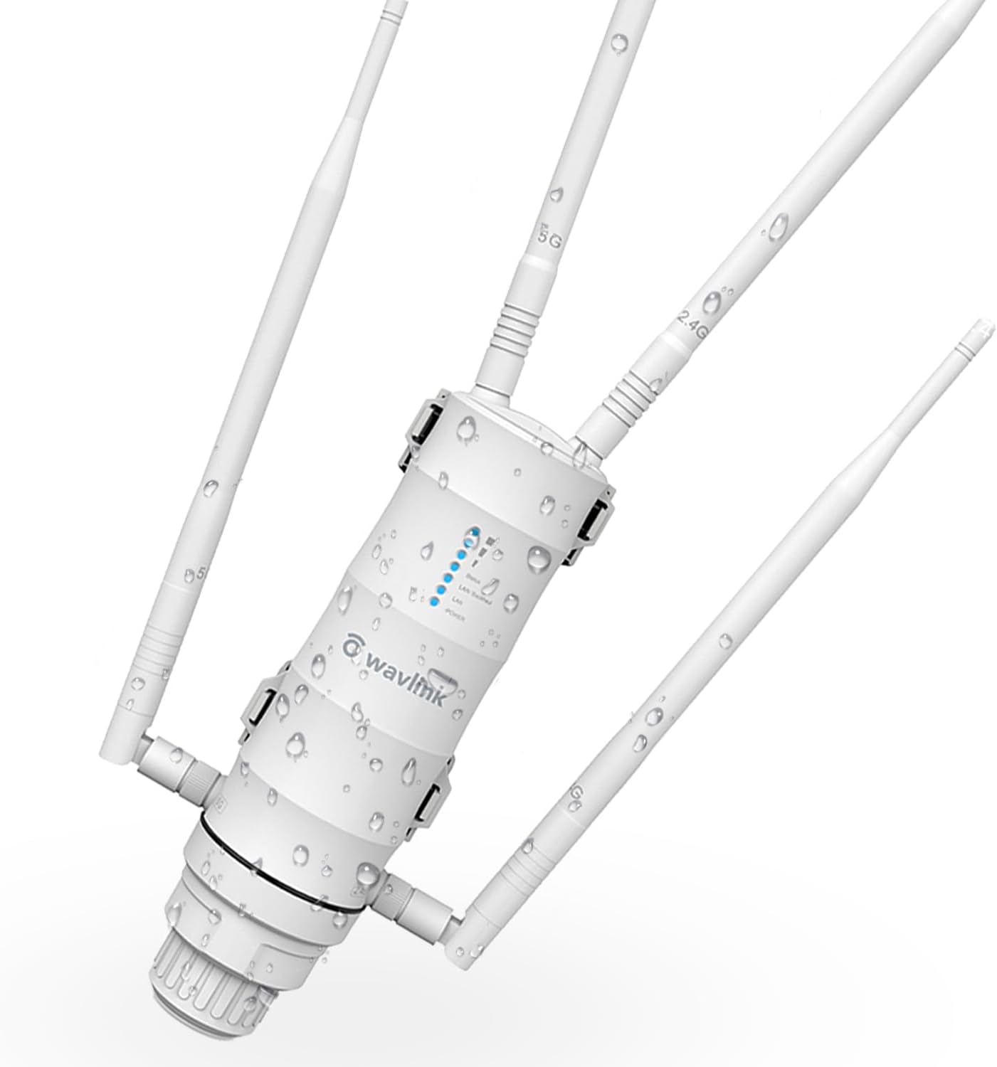 AC1200 Outdoor WiFi Range Extender, WAVLINK Weatherproof Outdoor Access Point wi...