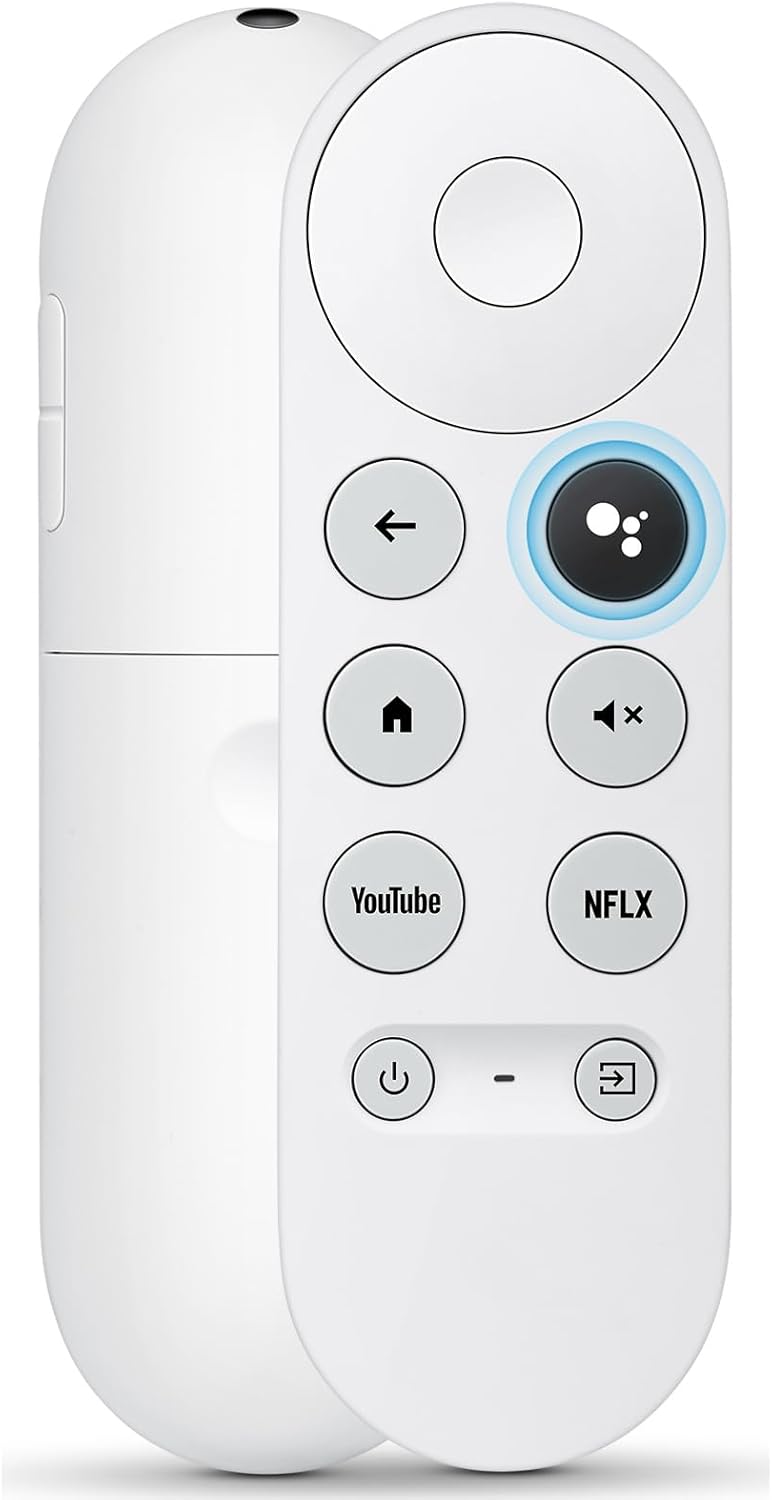 Replacement for Google-Chromecast-4K, Remote for Chromecast-with-Google-TV HD/4K...