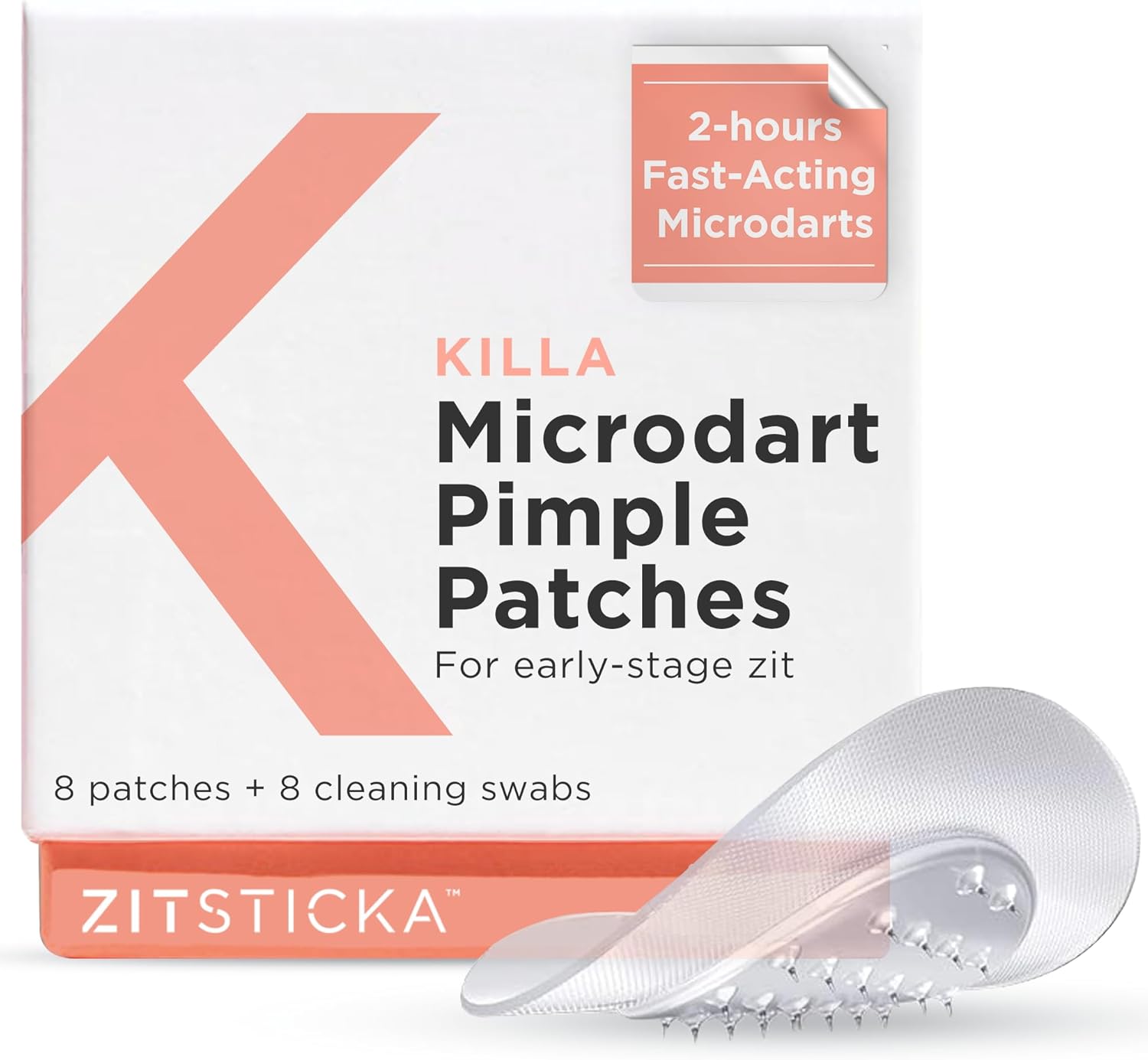 ZitSticka Killa Kit | Self-Dissolving Microdart Patch for Covering Zits and Spot...