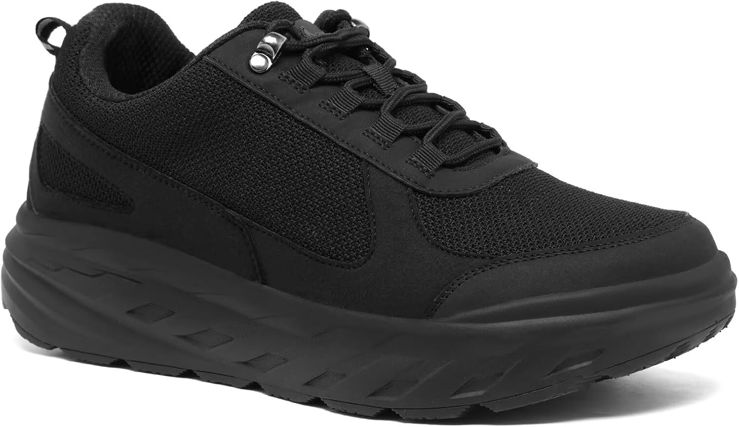 OrthoComfoot Men's Orthopedic Diabetic Wide Walking Shoes: Comfortable Plantar F...