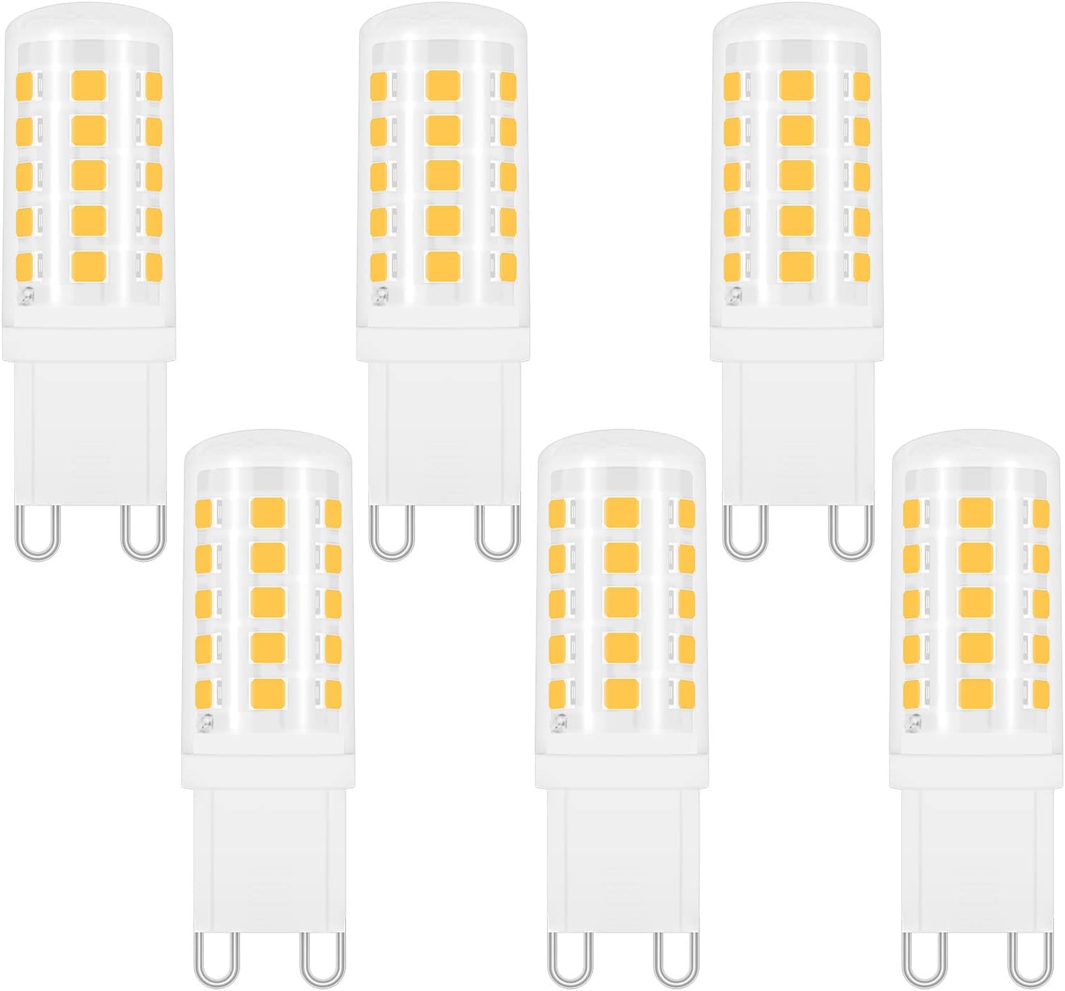 Akynite G9 LED Light Bulbs 4W Natural White 4000K, Equivalent to Bi Pin Halogen...