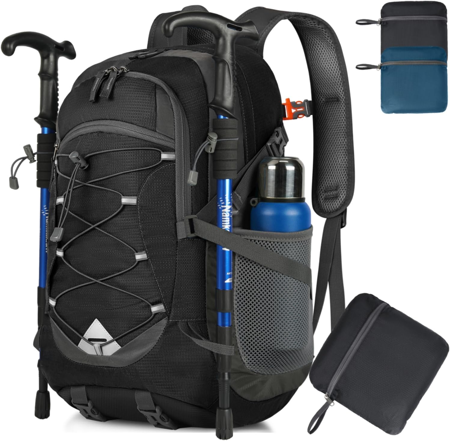 IGOLUMON Hiking Backpack 40L Lightweight Foldable Backpack for Men Women Durable...