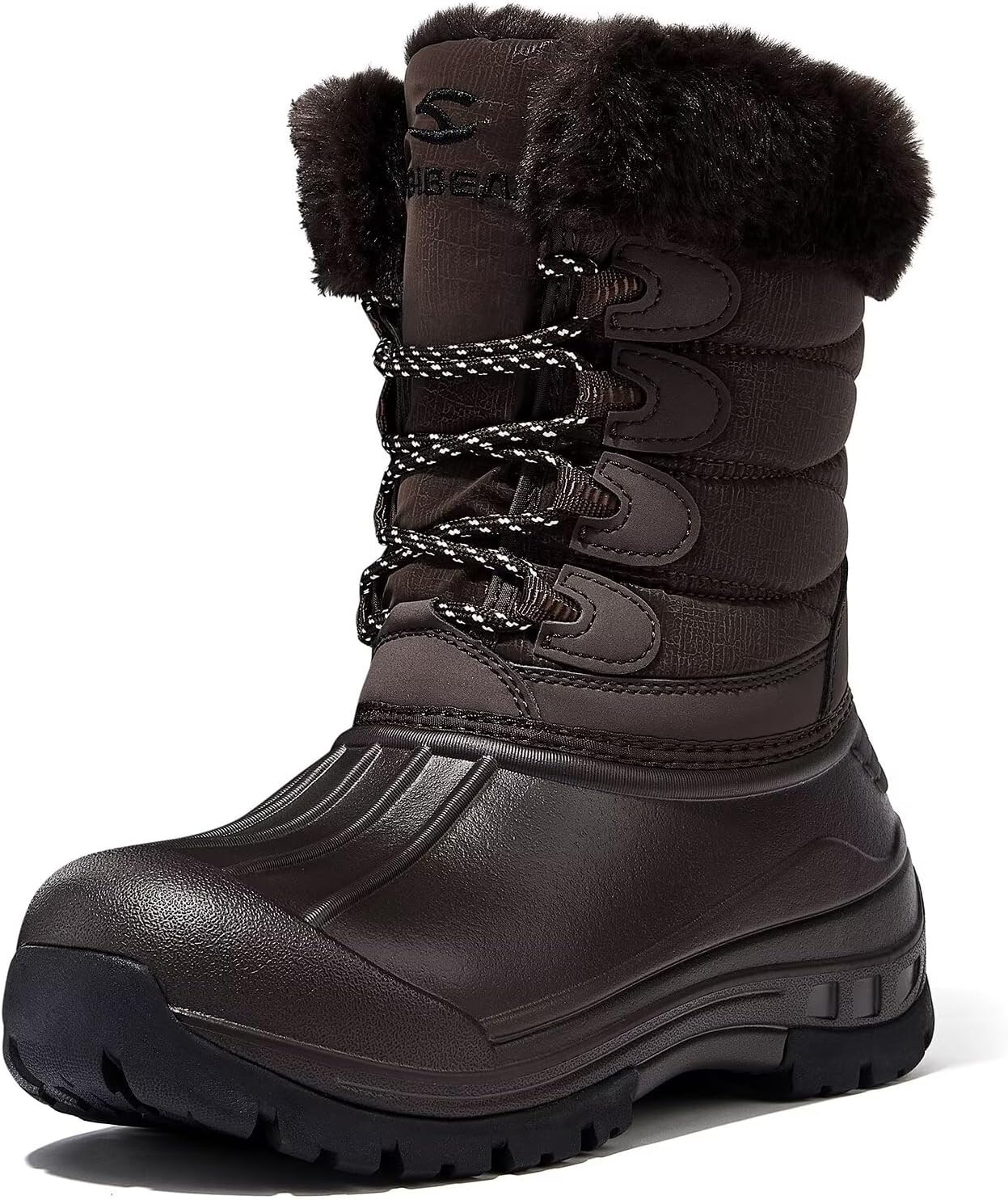 HOBIBEAR Women's Waterproof Winter Snow Boots Lightweight Anti-Slip Warm Outdoor...