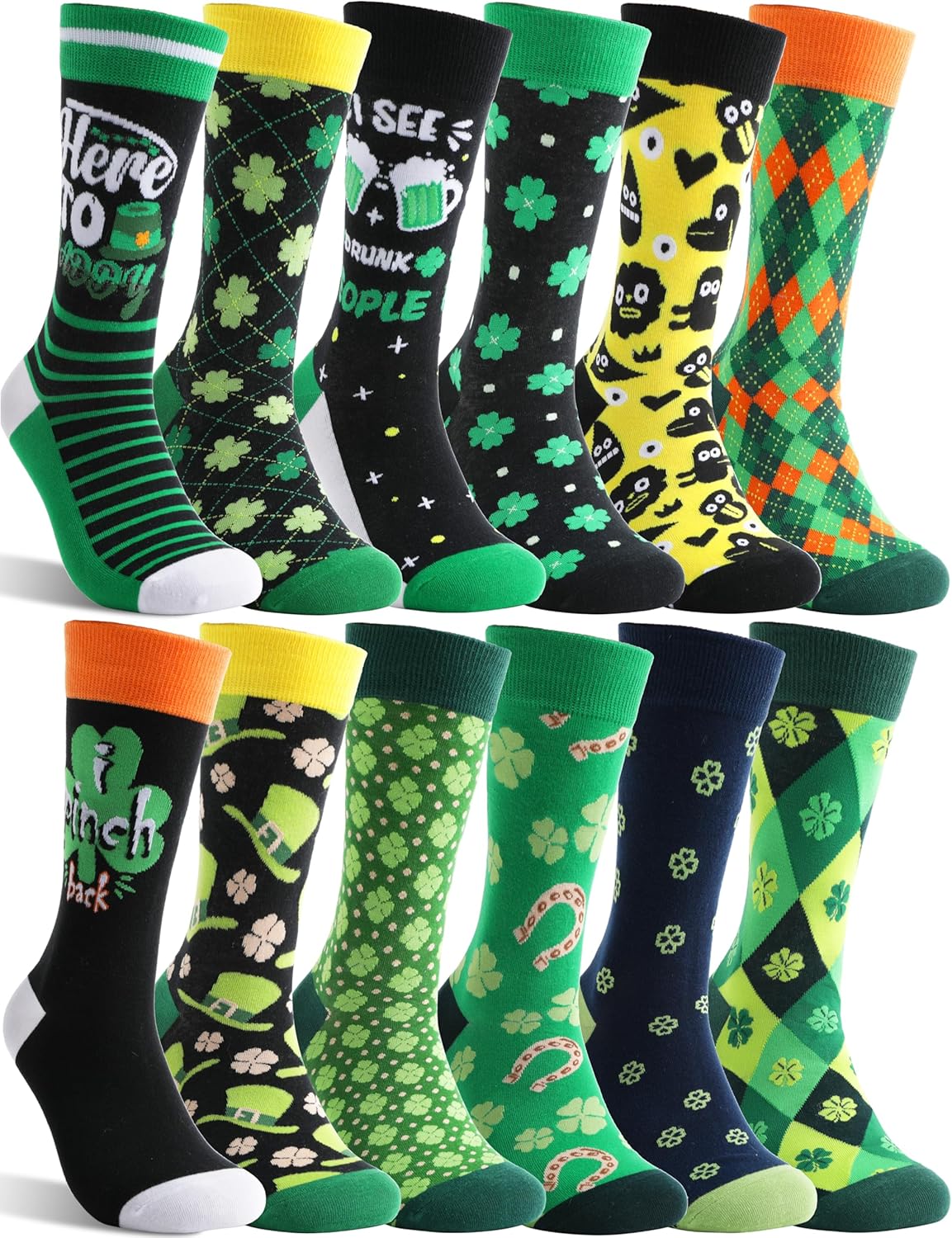 MOGGEI Funny Socks for Men Women Fun Cozy Crazy Novelty Fashion Breathable Print...