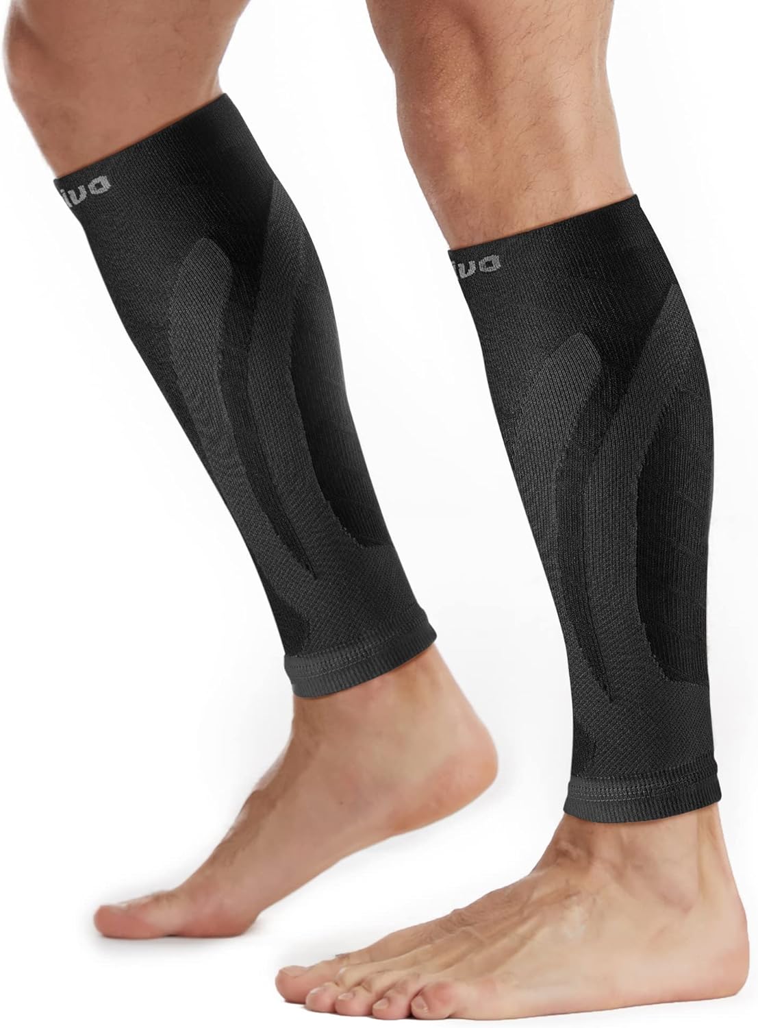 CAMBIVO 2 Pairs Calf Compression Sleeve Men & Wome...