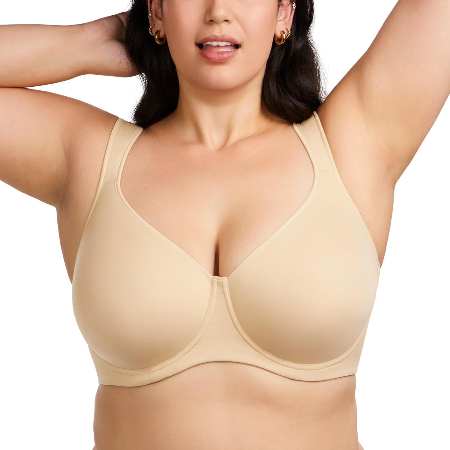 HSIA Minimizer Bras for Women Full Coverage Comfort Supportive Bra for Big Bust...