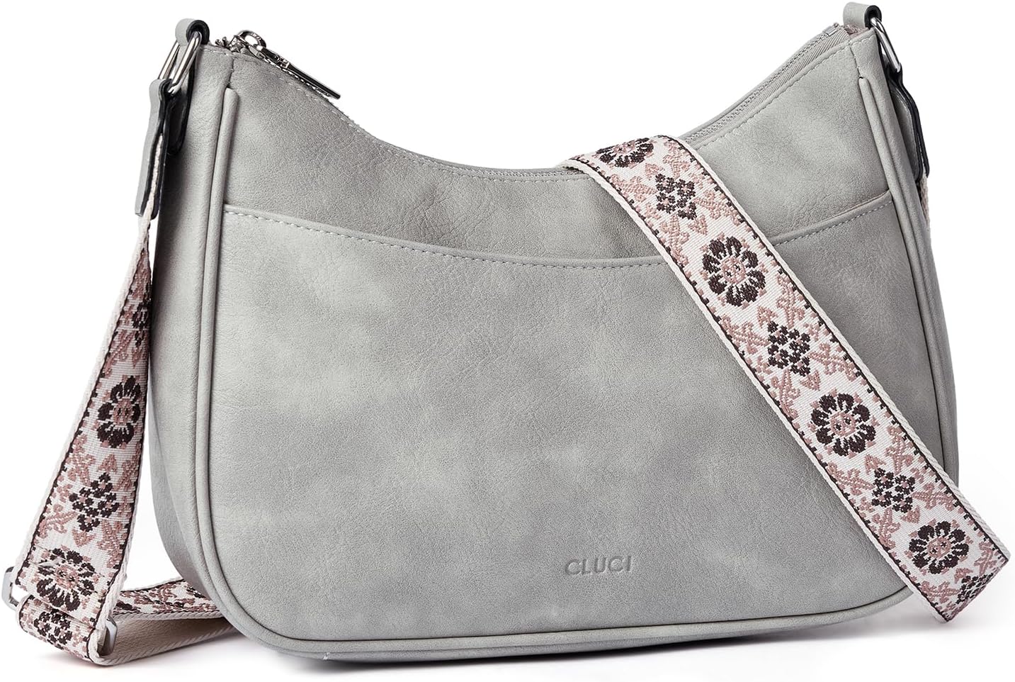 CLUCI Crossbody Bags for Women, Vegan Leather Shoulder Handbags ，Purses for Wom...
