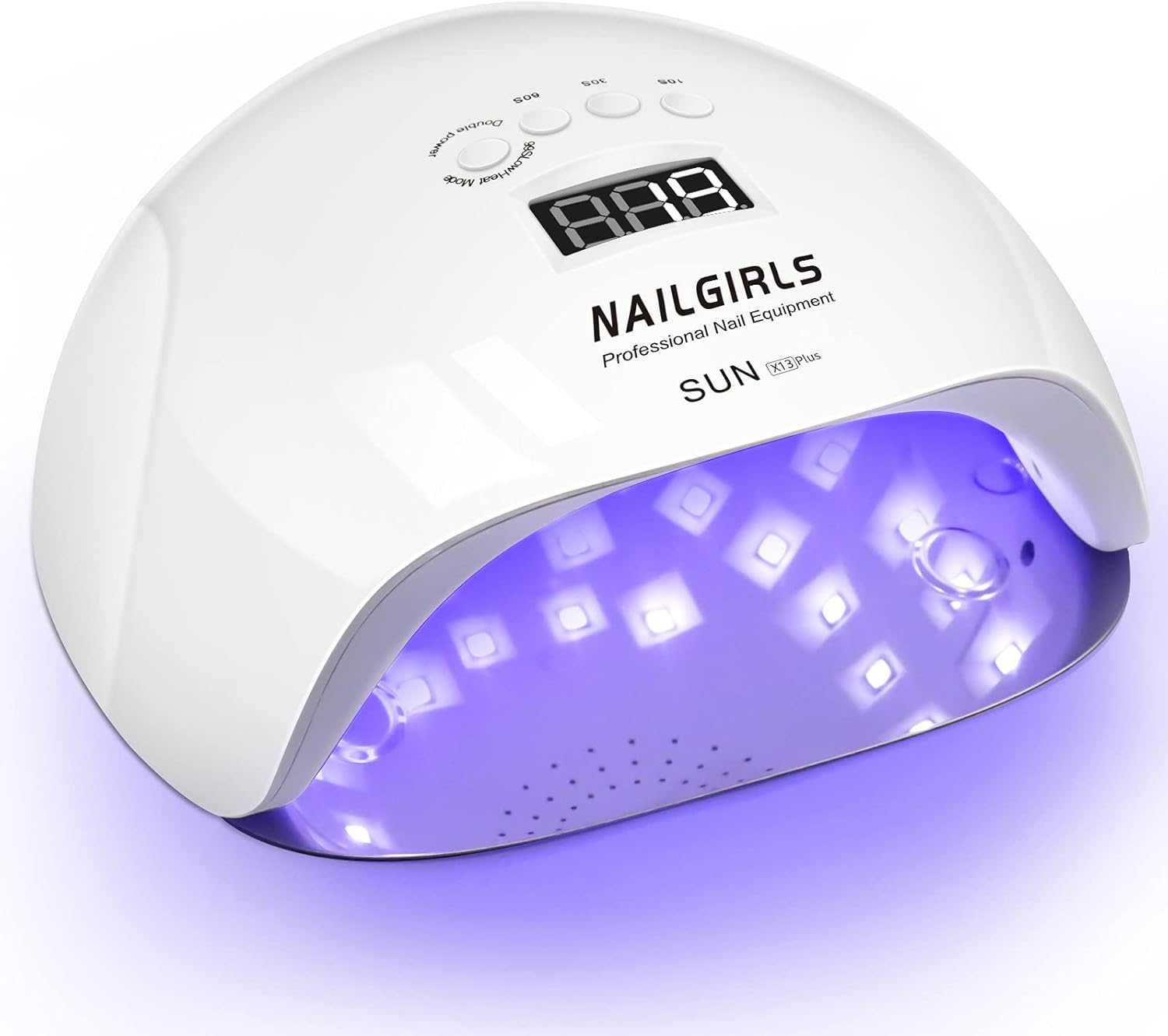 UV LED Nail Lamp,NAILGIRLS Gel Nail Lamp Professio...