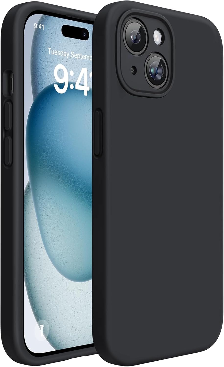 Miracase Compatible with iPhone 15 Case, [Soft Anti-Scratch Microfiber Lining],...