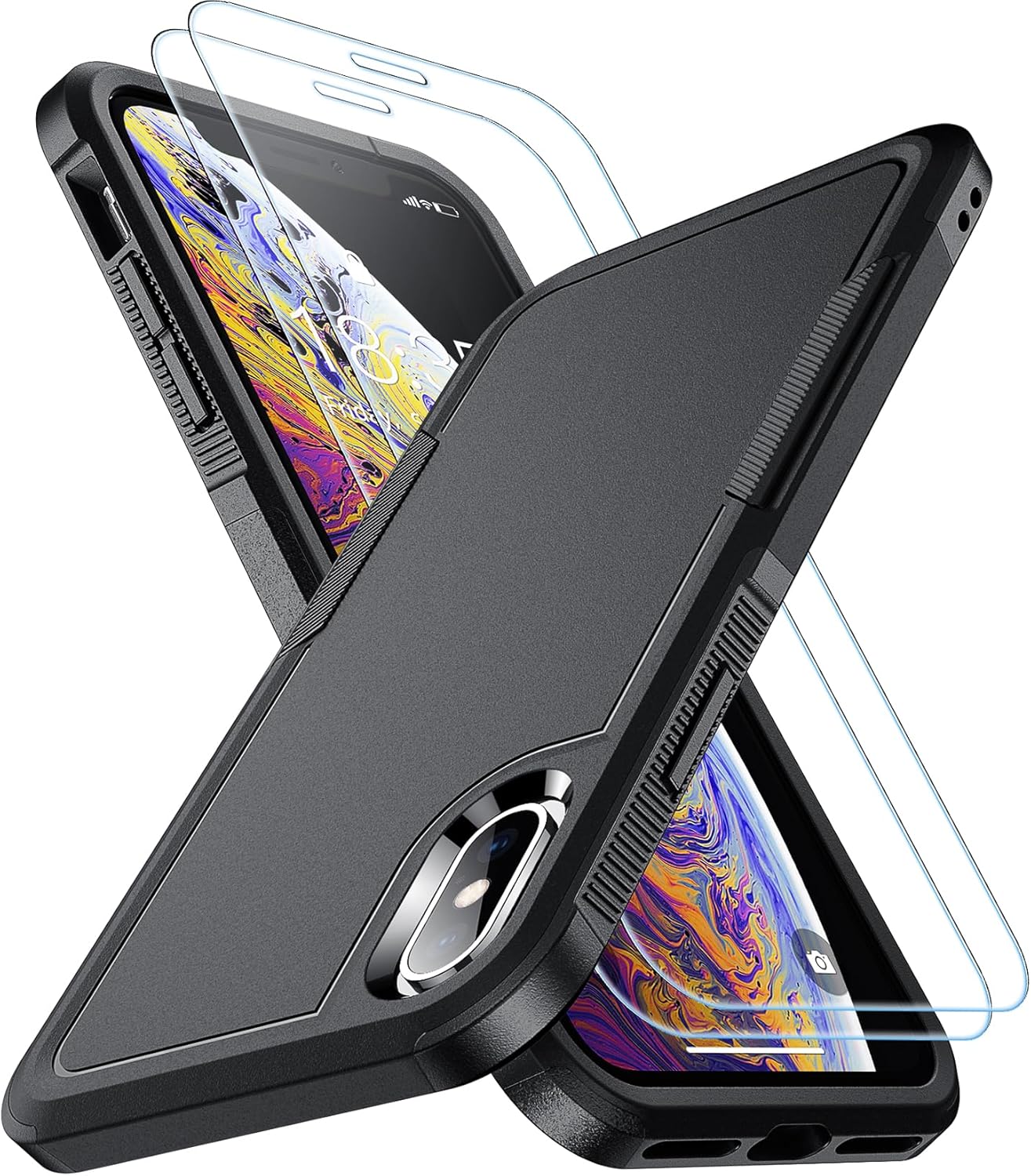 SPIDERCASE for iPhone X Case/iPhone Xs Case, [Shockproof][Dropproof] [Non-Slip]...