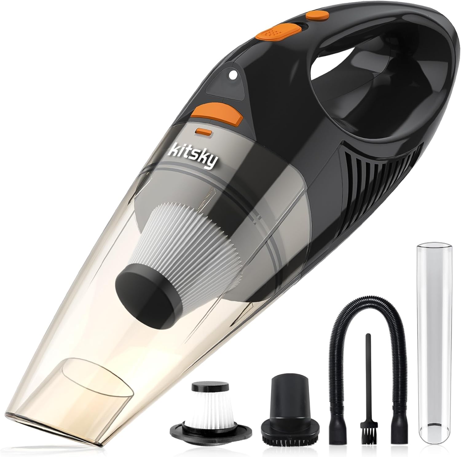 kitsky Handheld Cordless Vacuum Cleaner - Lightweight Car Vacuum Cleaner - 12000...