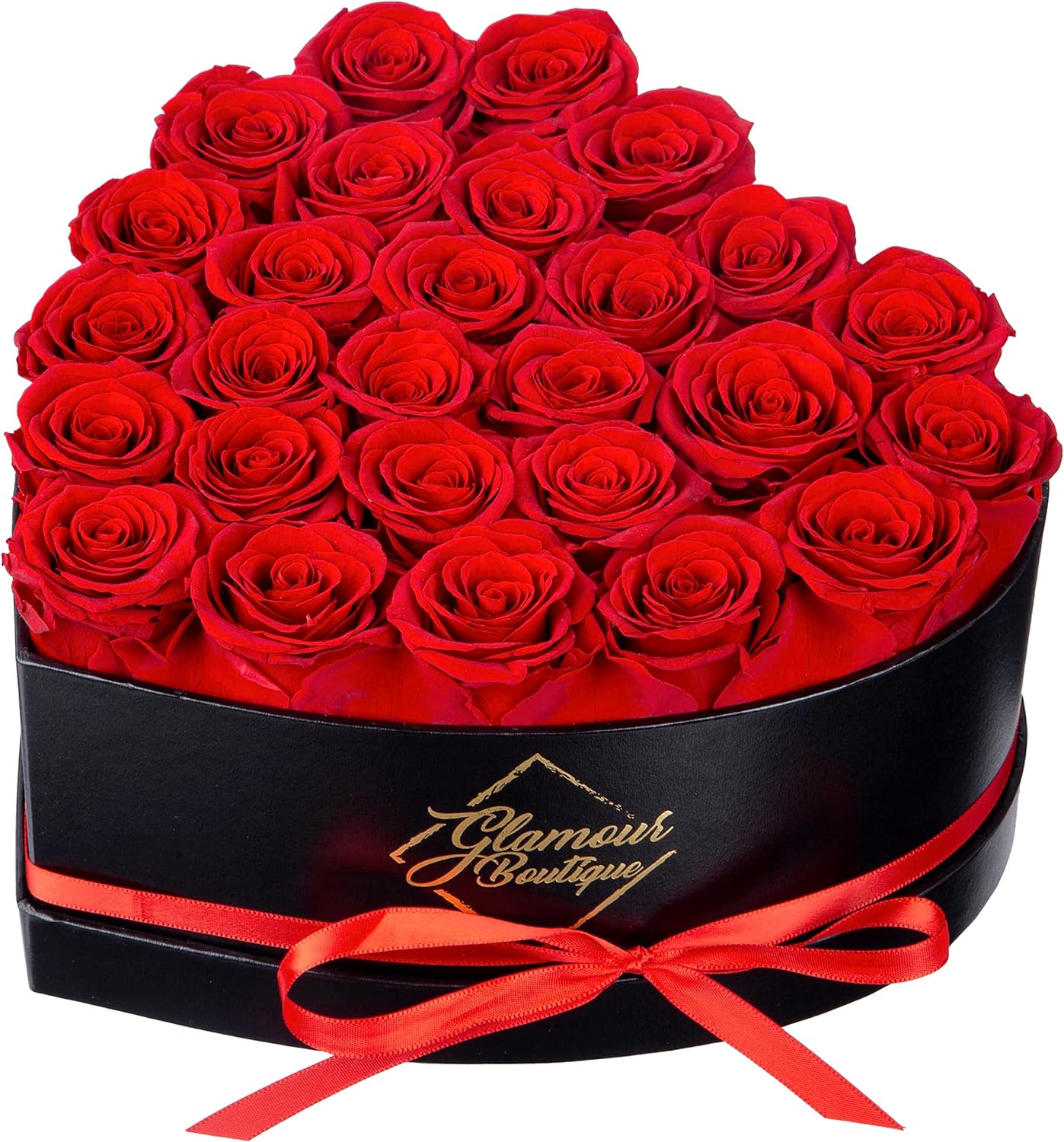 27 Preserved Roses in a Heart Box - Flowers Forever Valentine's Day, Roses Forev...
