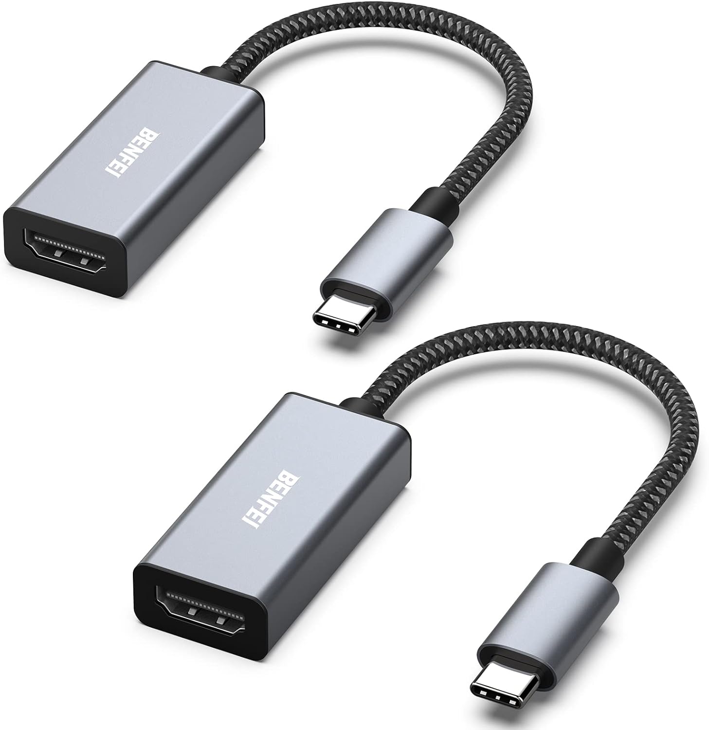 BENFEI 2 Pack USB C to HDMI Adapter, USB Type-C to HDMI Adapter [Thunderbolt 3/4...