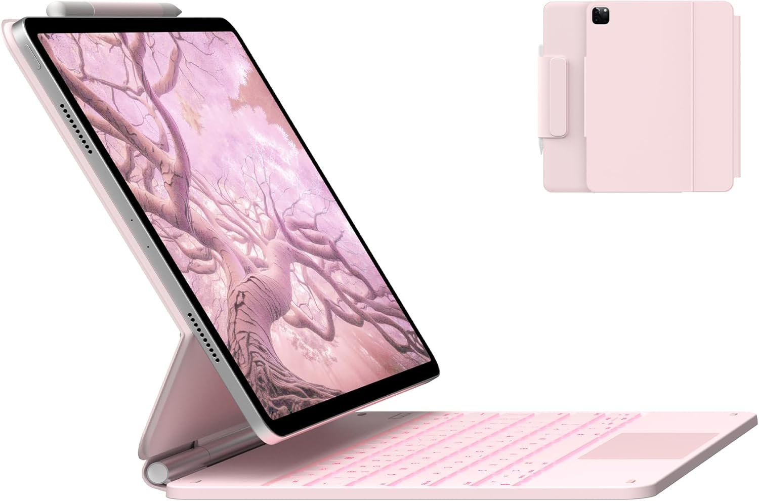 typecase Keyboard Case for 2024 iPad Air 13 and iPad Pro 12.9 (6th, 5th, 4th, 3r...