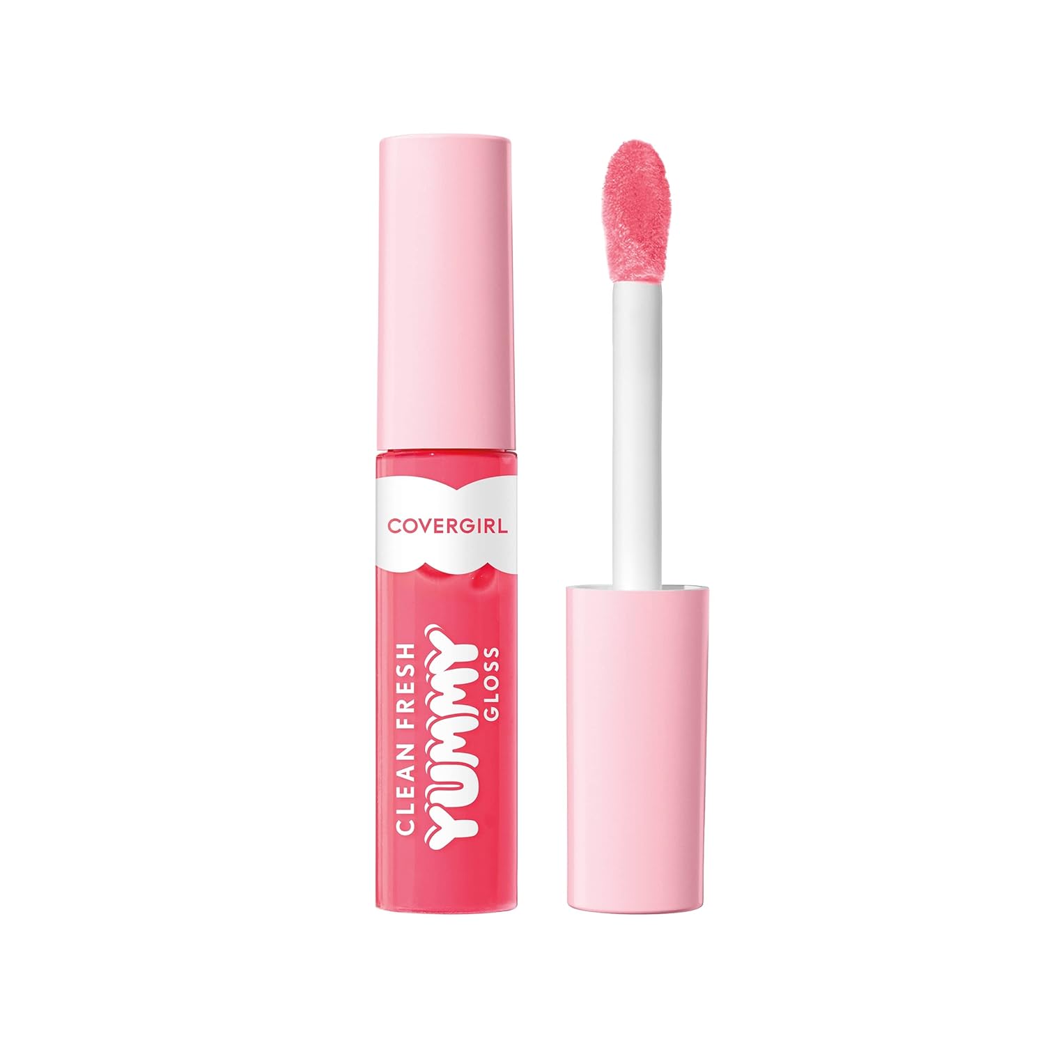 COVERGIRL Clean Fresh Yummy Gloss – Lip Gloss, Sheer, Natural Scents, Vegan Form...