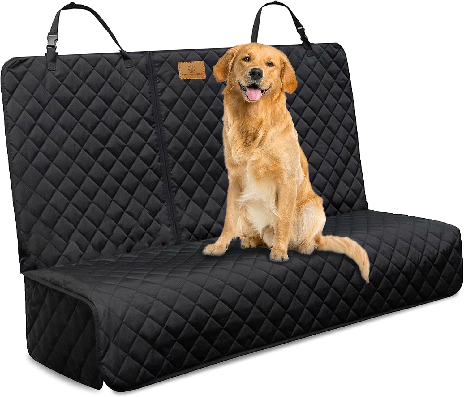 AMZPET Dog Car Seat Cover | Waterproof Back Seat Cover for Dogs and Pet Car Trav...