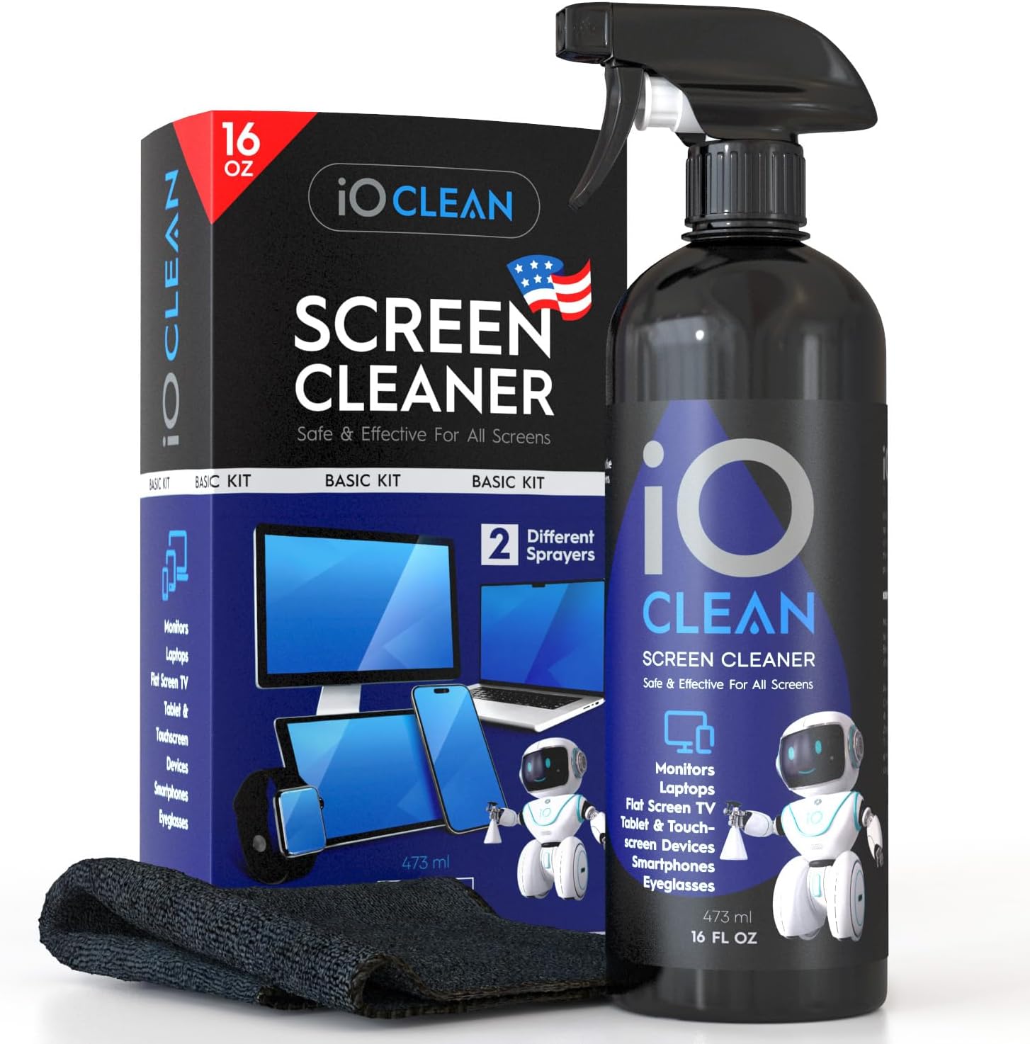 Screen Cleaner Spray (16oz - 473ml) – Best Large C...