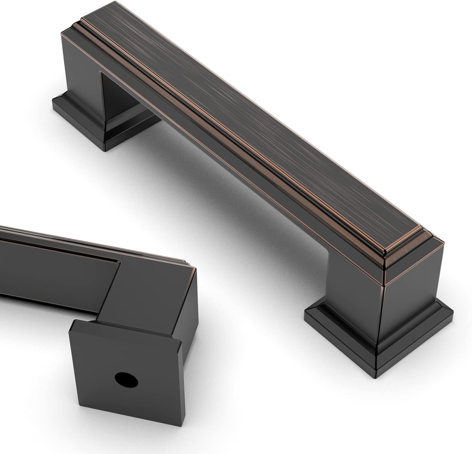 Asidrama 10 Pack 3 Inch(76mm) Oil Rubbed Bronze Kitchen Cabinet Handles Cabinet...