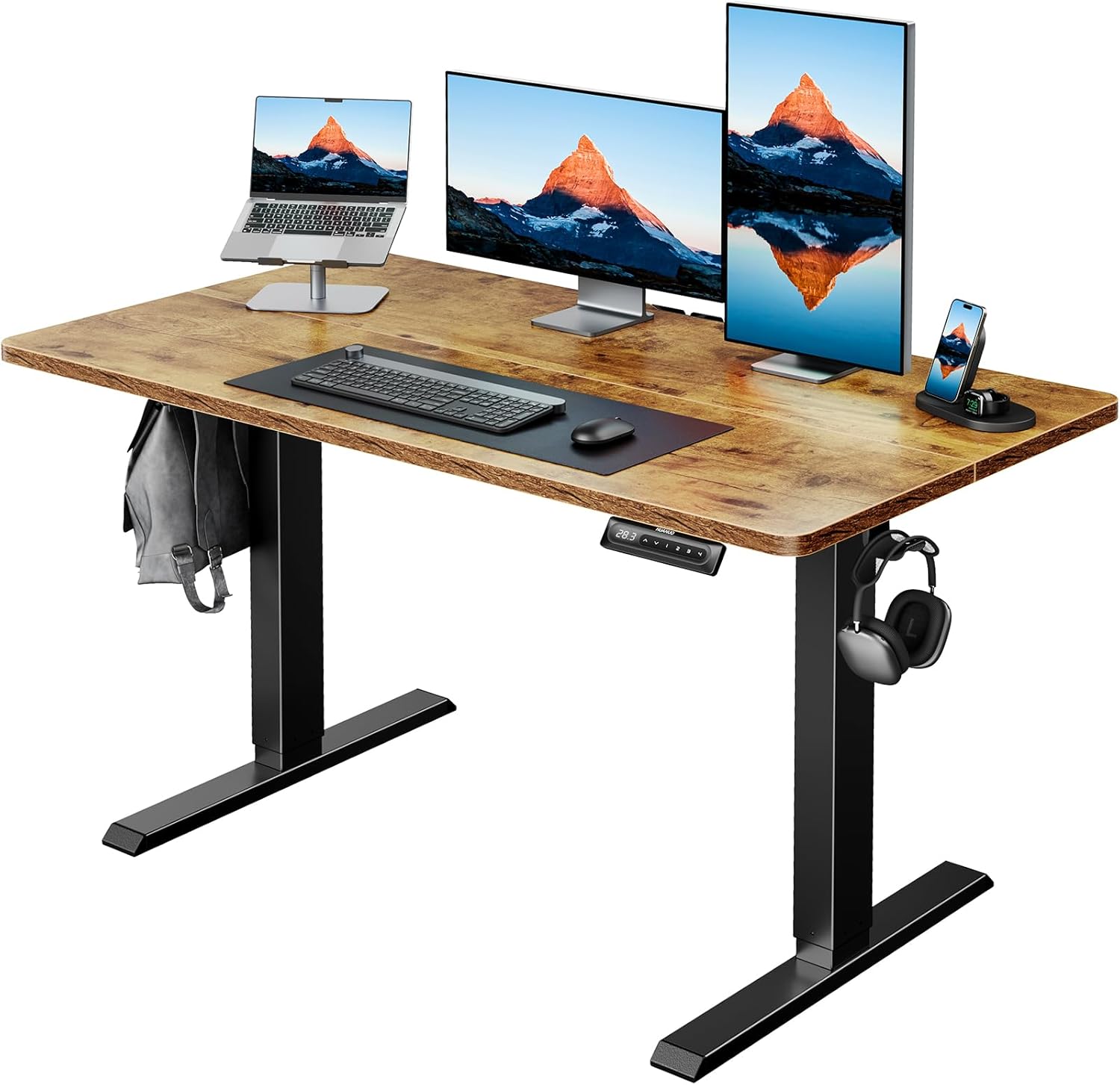 HUANUO 48" x 24" Electric Standing Desk Adjustable...