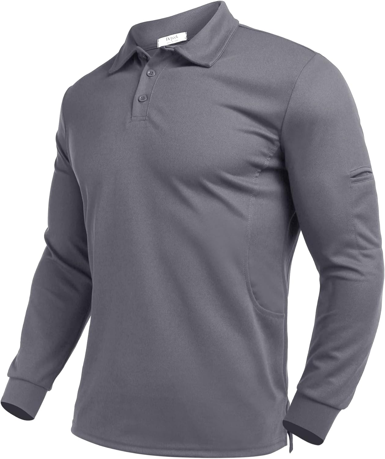 Deyeek Men's Polo Shirts Long Sleeve Golf Polo Shirts for Men Quick Dry UPF 50+...