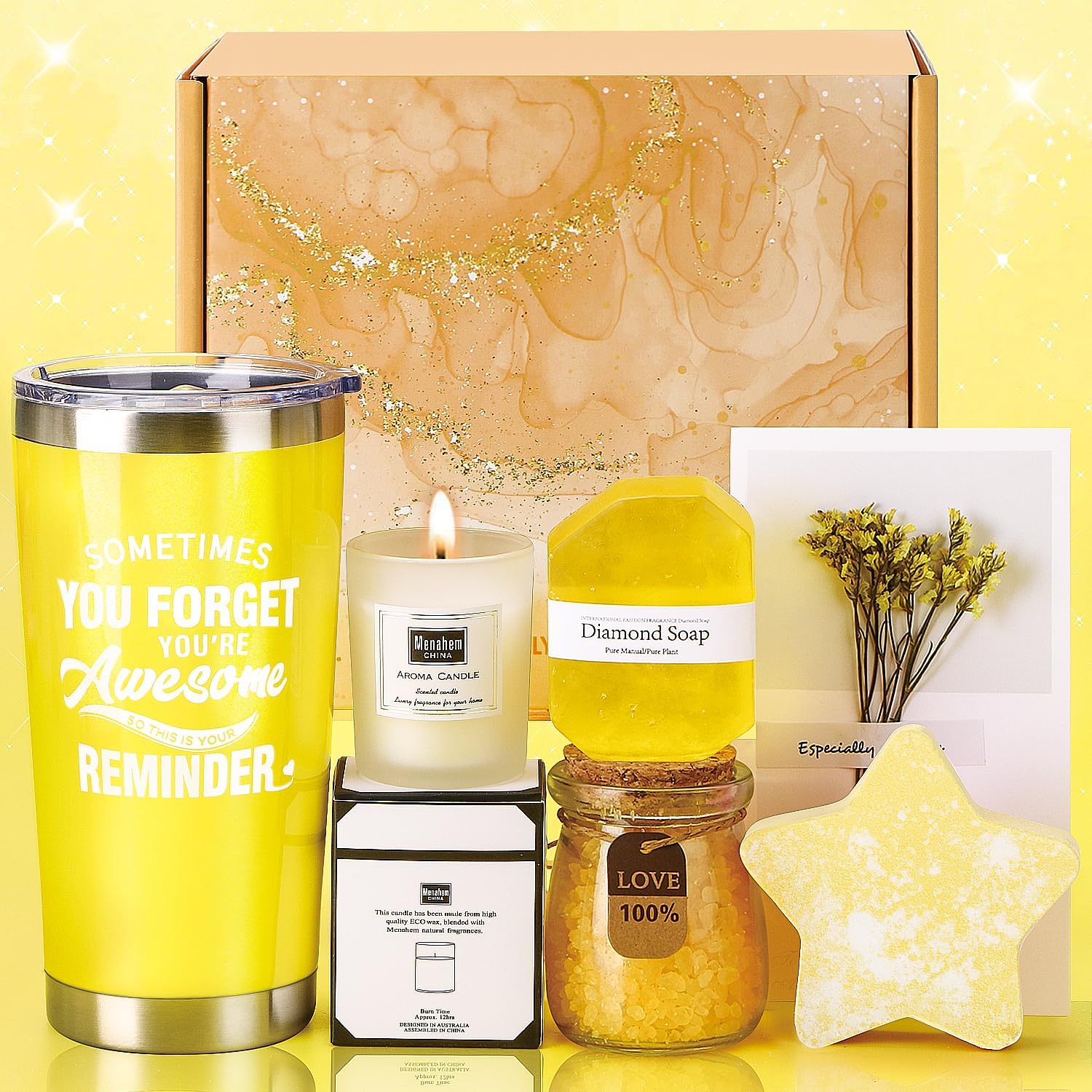 TuDou Birthday Pamper Gifts for Women, Unique Self...