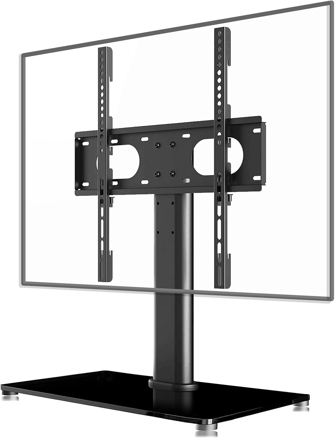 Suptek Universal TV Stands, Table Top TV Stand, Pedestal TV Stand for Most 17"-5...