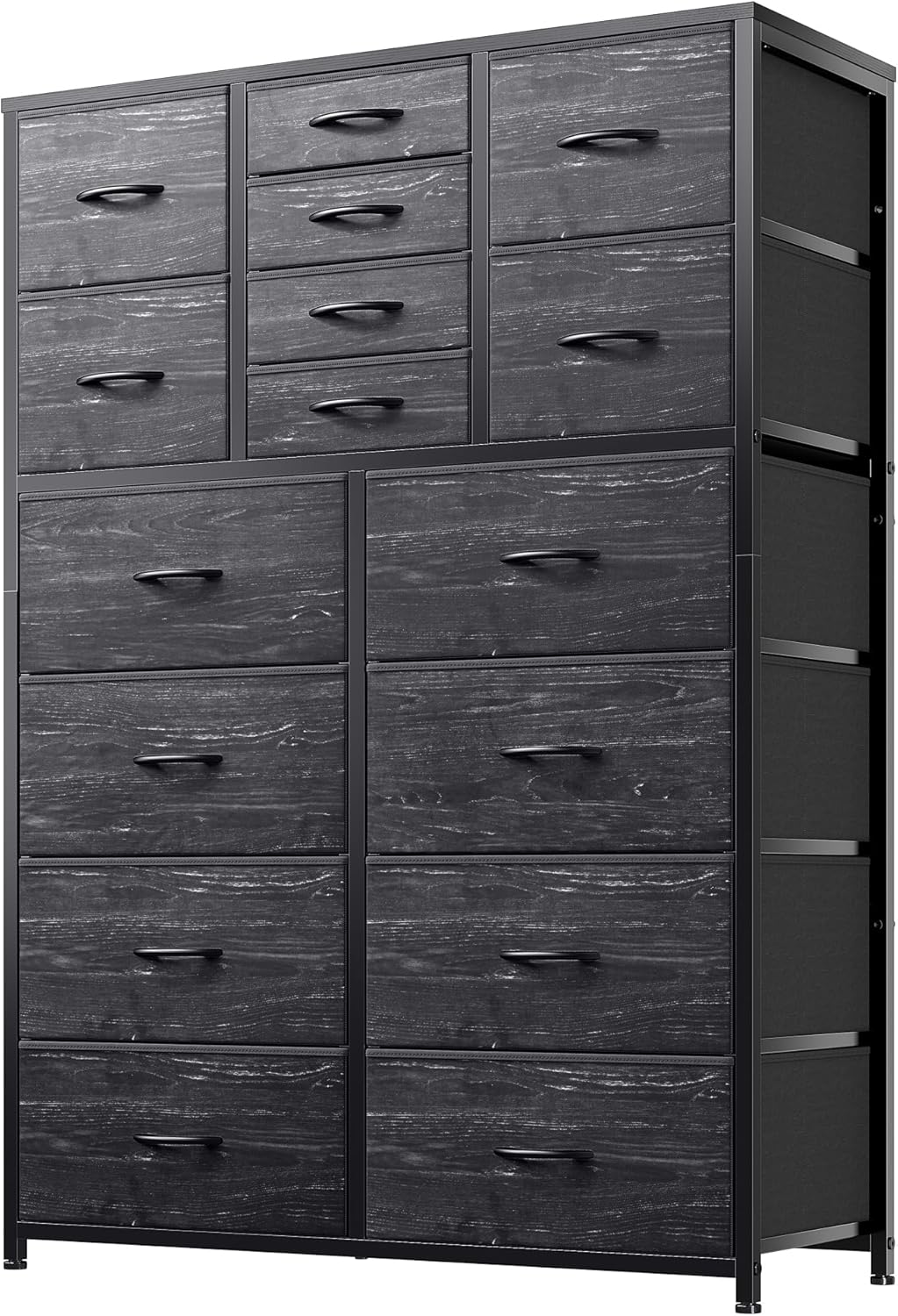 EnHomee 57" H Tall Dresser for Bedroom 16 Drawers Dresser for Bedroom Dressers &...