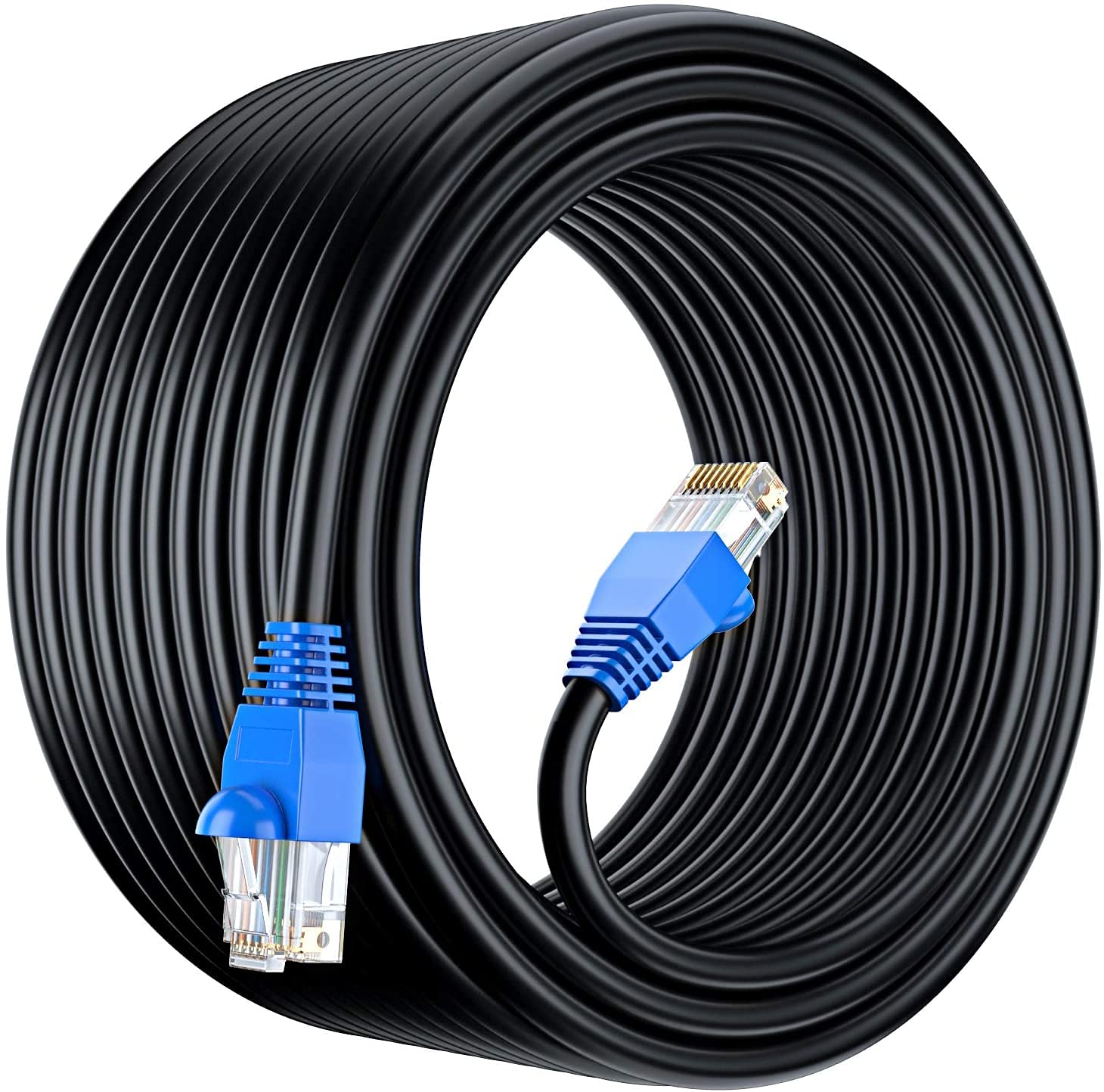 MutecPower 75m CAT6 Outdoor waterproof Direct Burial Ethernet Network Cable - UT...