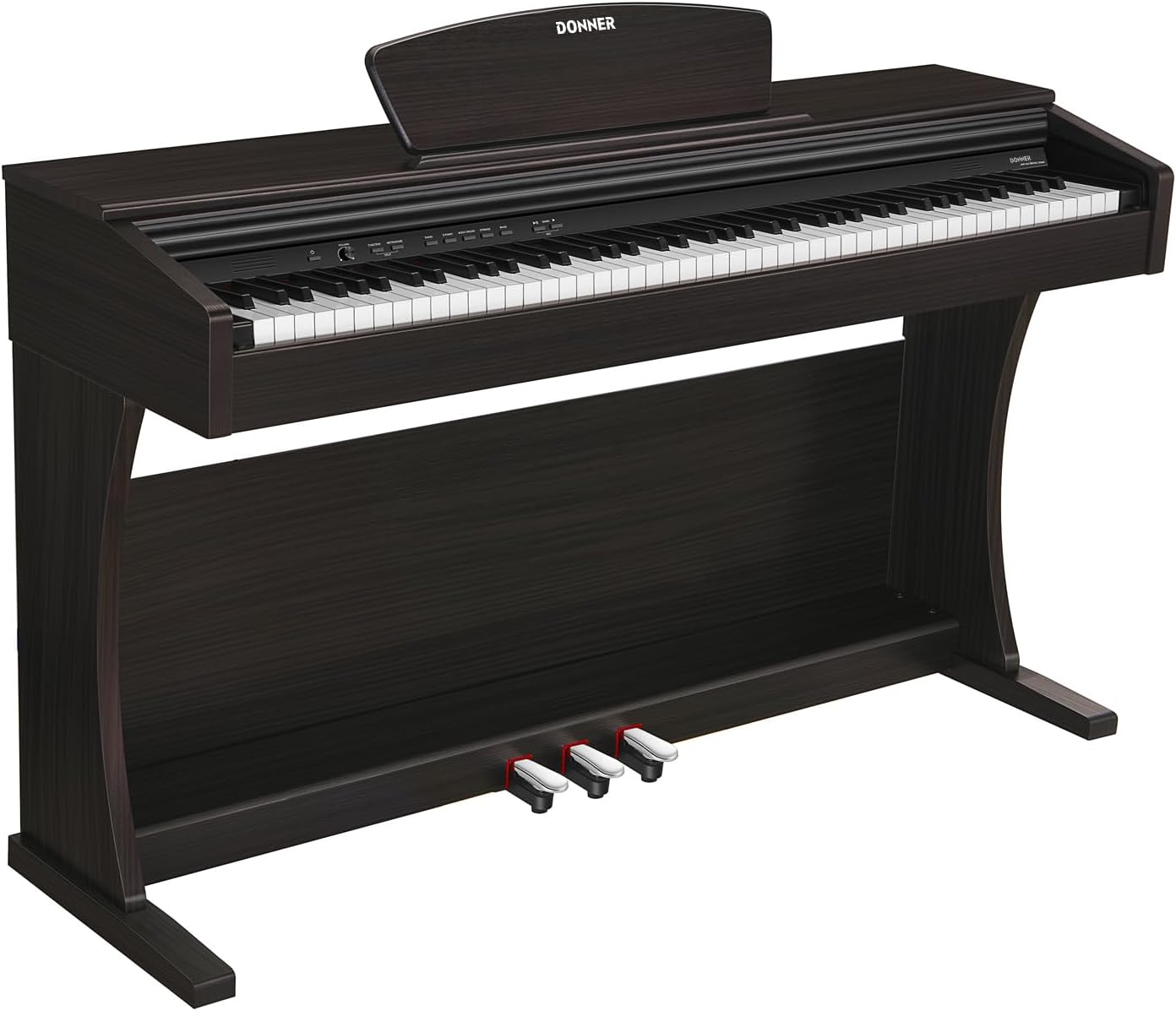 Donner DDP-300 Digital Piano with 88 Graded Hammer...
